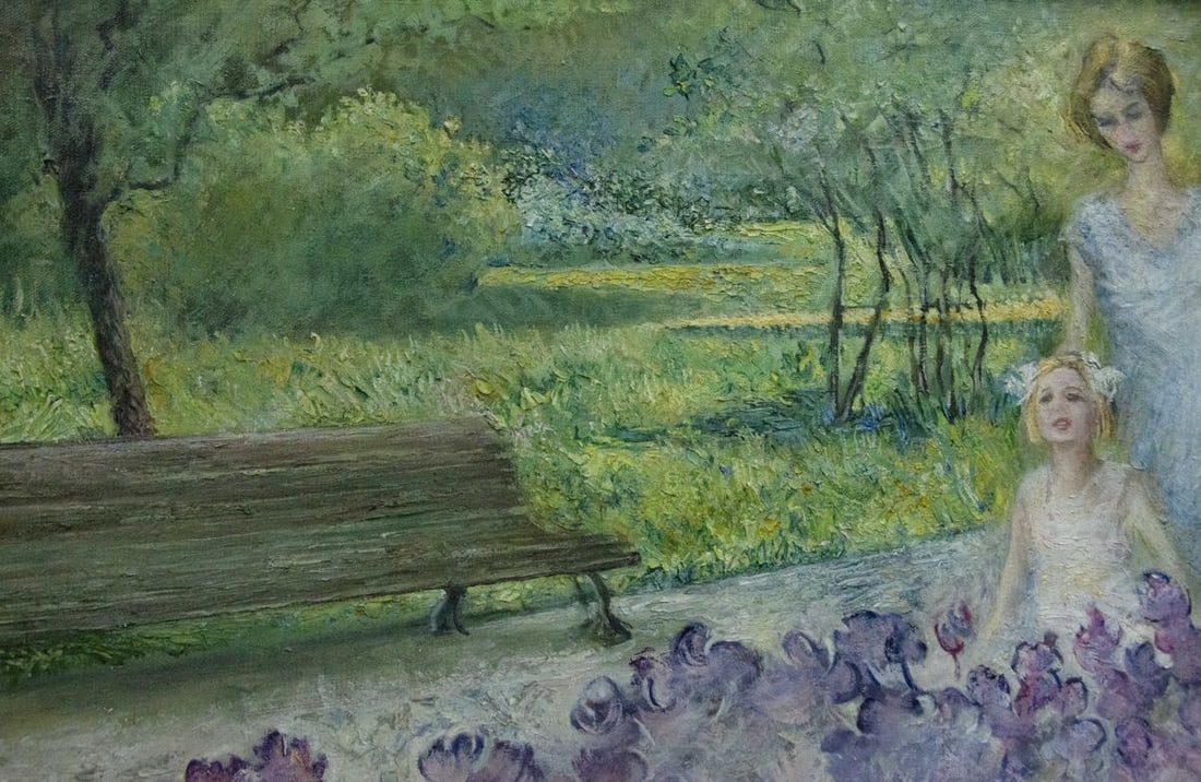 Oil painting Under a peaceful sky Antonchik Viktor Mikhailovich - 3