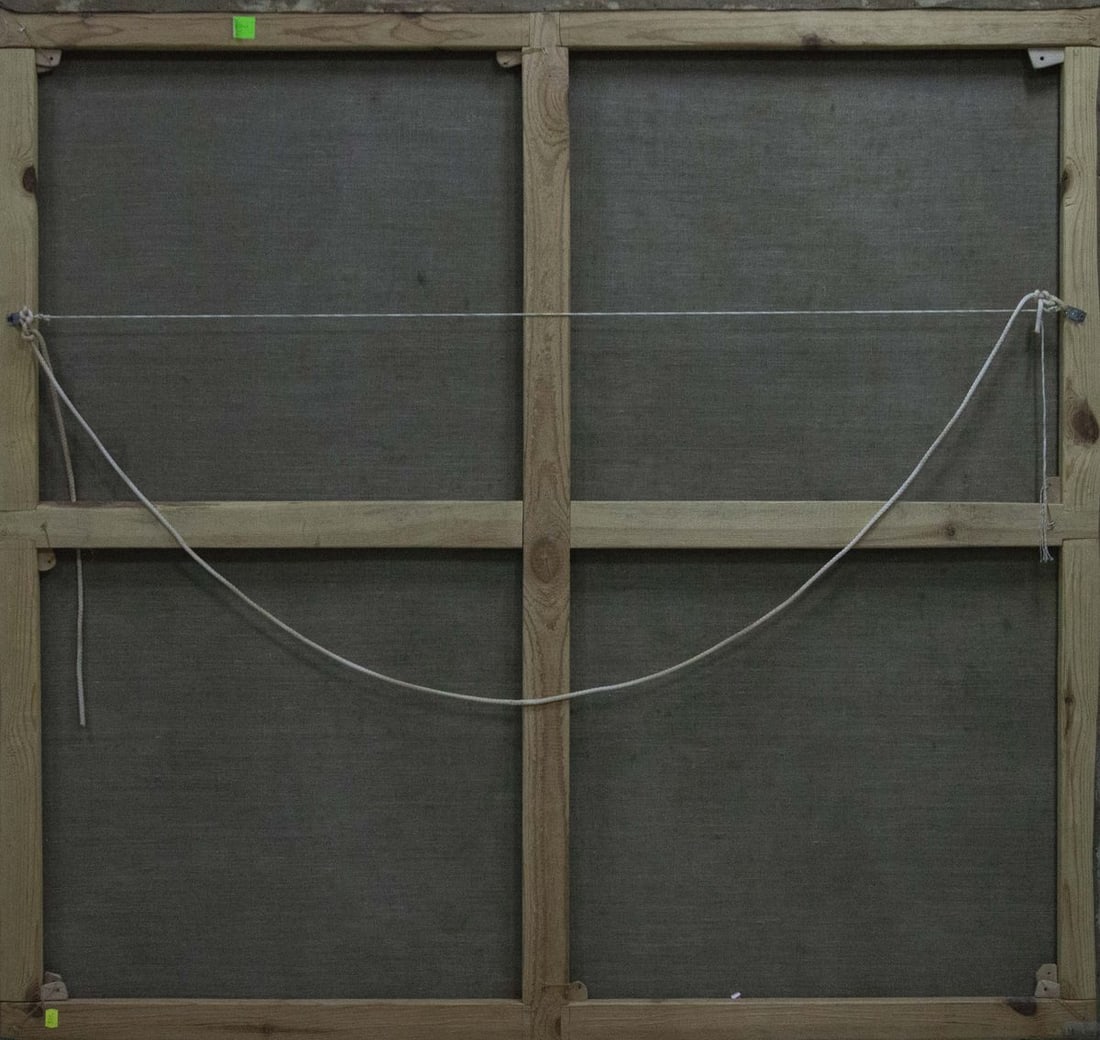 Oil painting At the village - 8