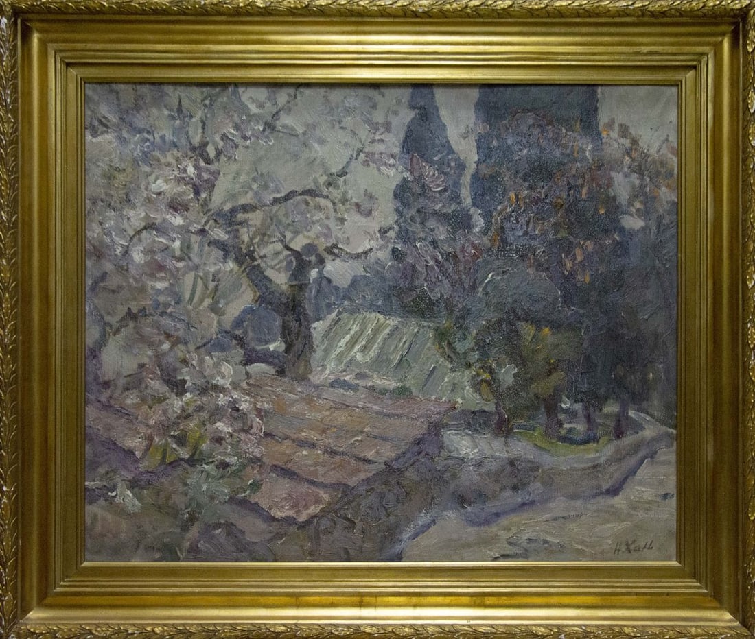 Oil painting Landscape in private areas Khan Nikolay Alekseevich (1 of 11)