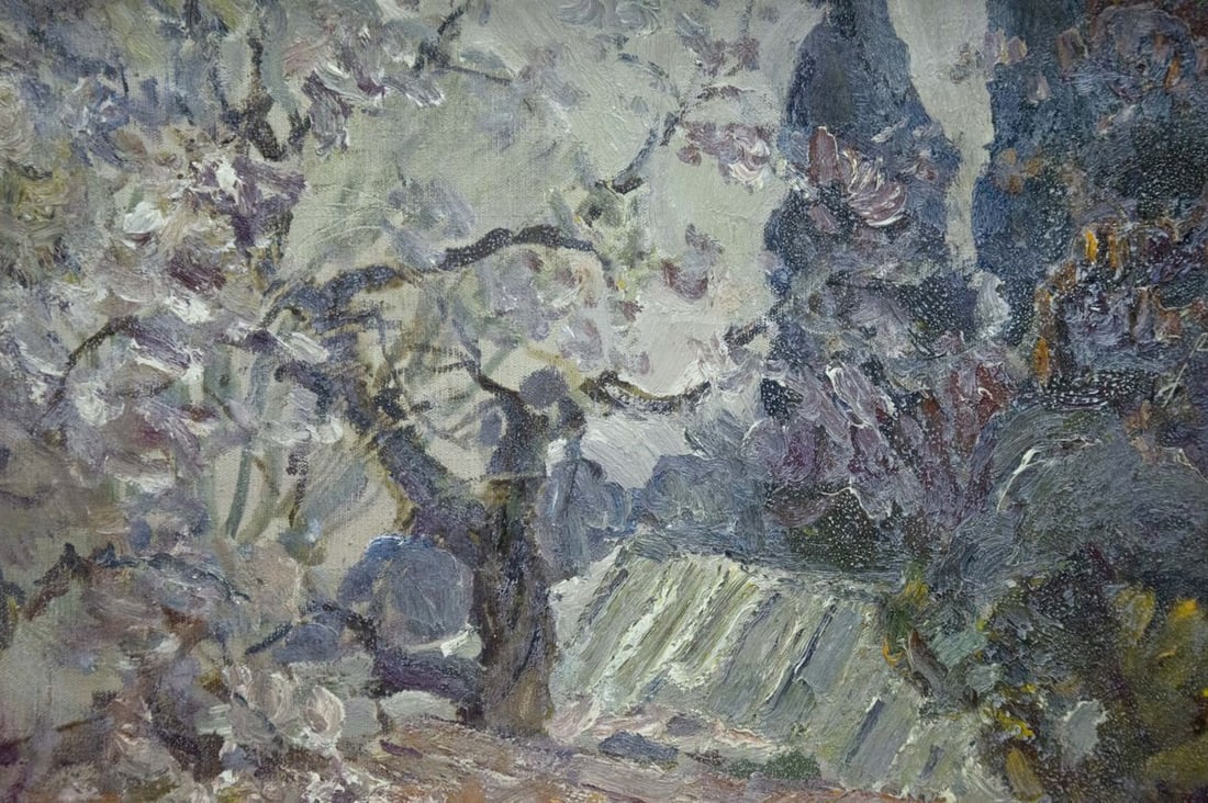 Oil painting Landscape in private areas Khan Nikolay Alekseevich - 4