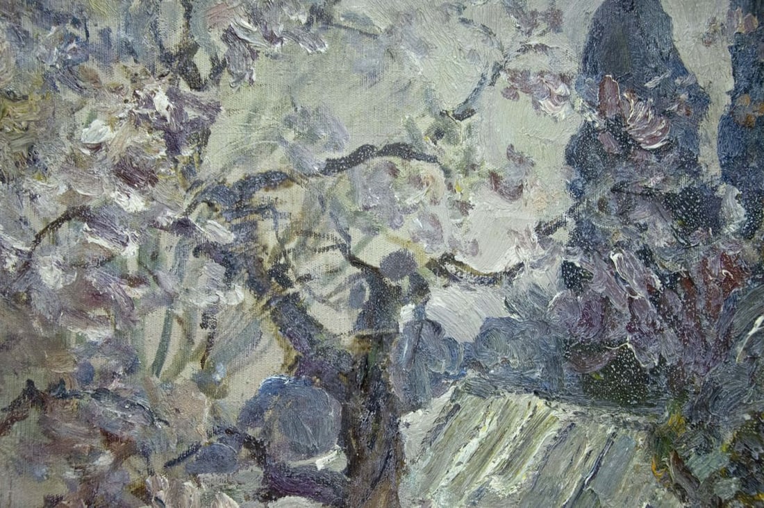 Oil painting Landscape in private areas Khan Nikolay Alekseevich - 6