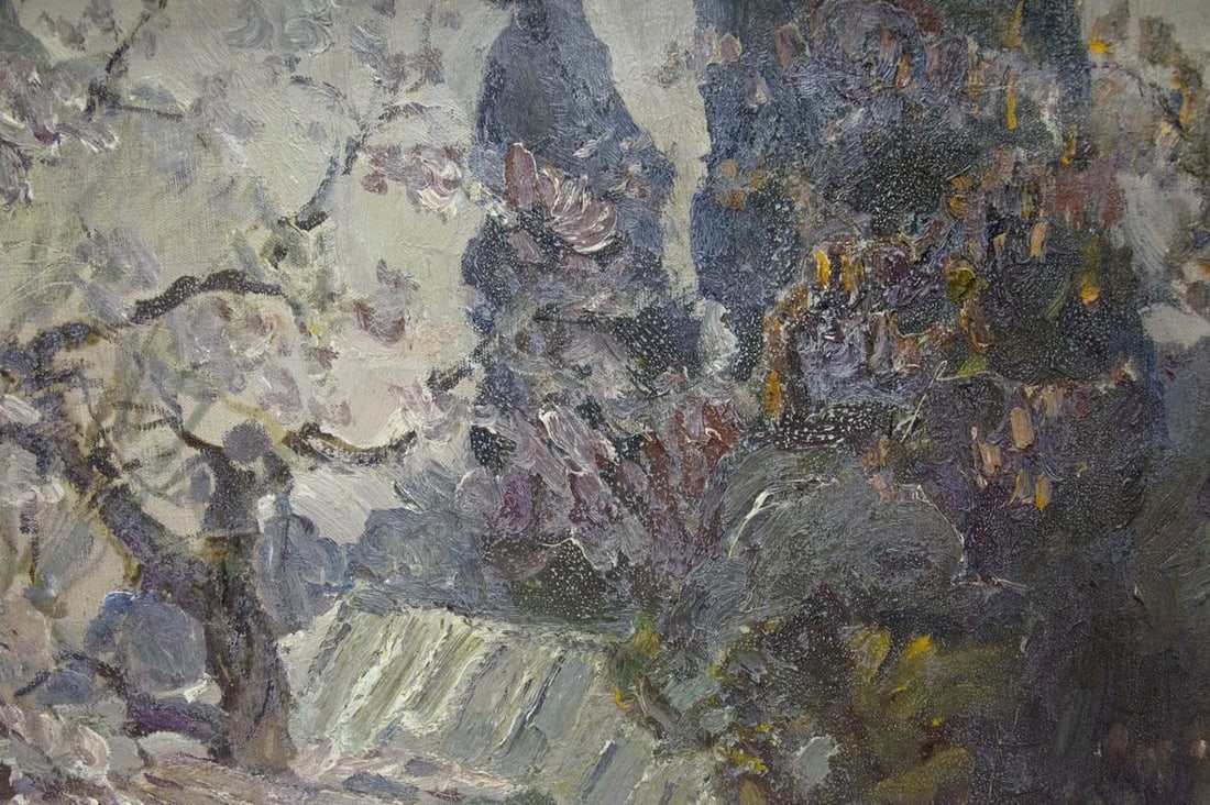 Oil painting Landscape in private areas Khan Nikolay Alekseevich - 7