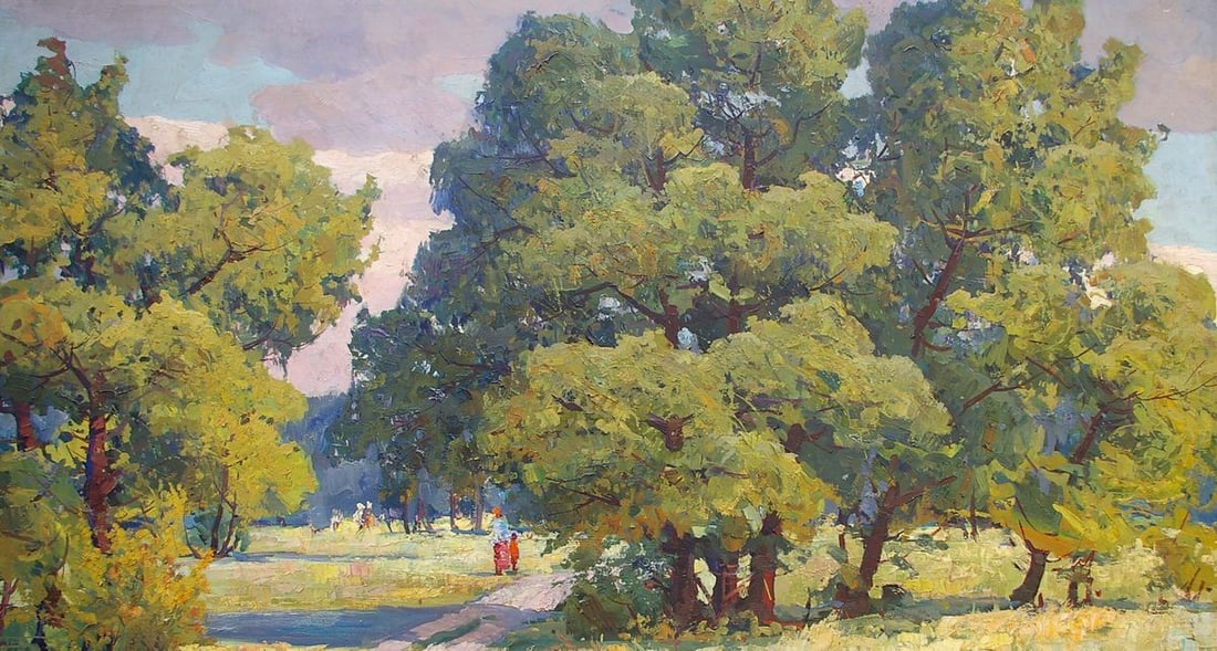 Oil painting Landscape Khitrova Tamara Alexandrovna - 4