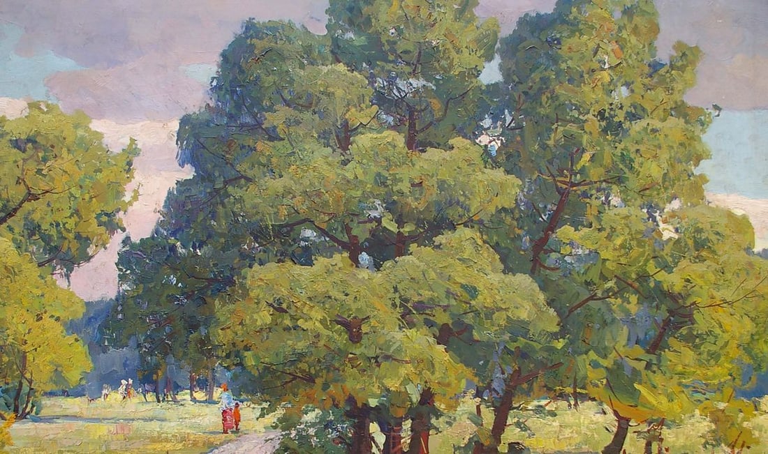 Oil painting Landscape Khitrova Tamara Alexandrovna - 5