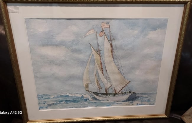 Beautiful Sailboat American Flags AMERICA on Flag Great Sophia Smyth (1 of 1)