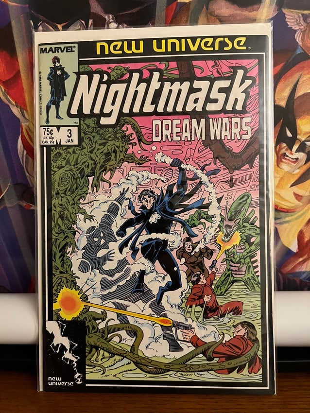Nightmask Dream Wars #3: Title: Nightmask Dream Wars #3Description:Description:Date Period: 1986Materials: Marvel Comics