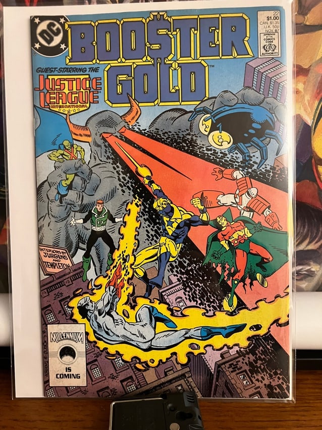 Booster Gold22: Title: Booster Gold22Description:Date/Period: 1987Materials: DC Comics