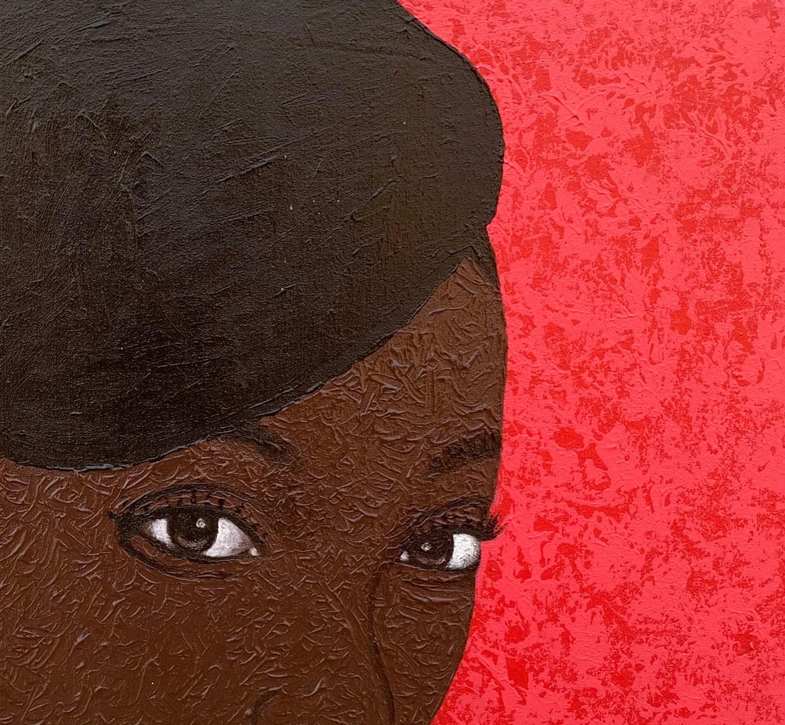 Joshua Salami, Pretty in Yellow -21st Century, Contemporary, Figurative Portrait, Colour, Women, - 12