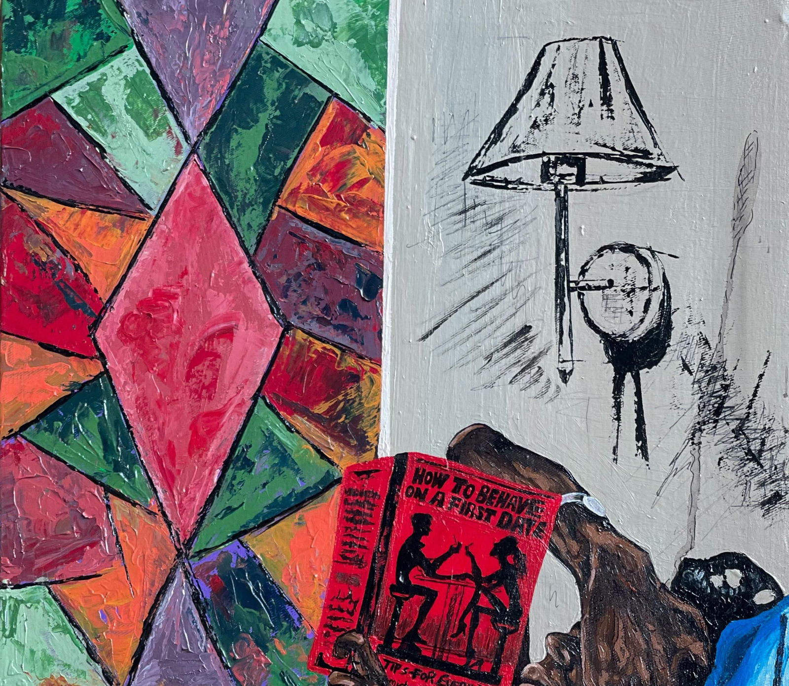 Michael Adetula, Seeking Perfection -21st Century Contemporary, Figurative Portrait, Woman Modern, - 9