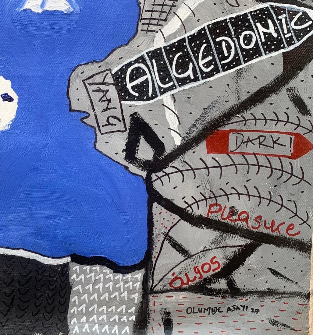 Olumide Ajayi, Algedonic - 21st Century, Contemporary, Abstract, Pop Culture, Emotions, Colors, 2024 - 2