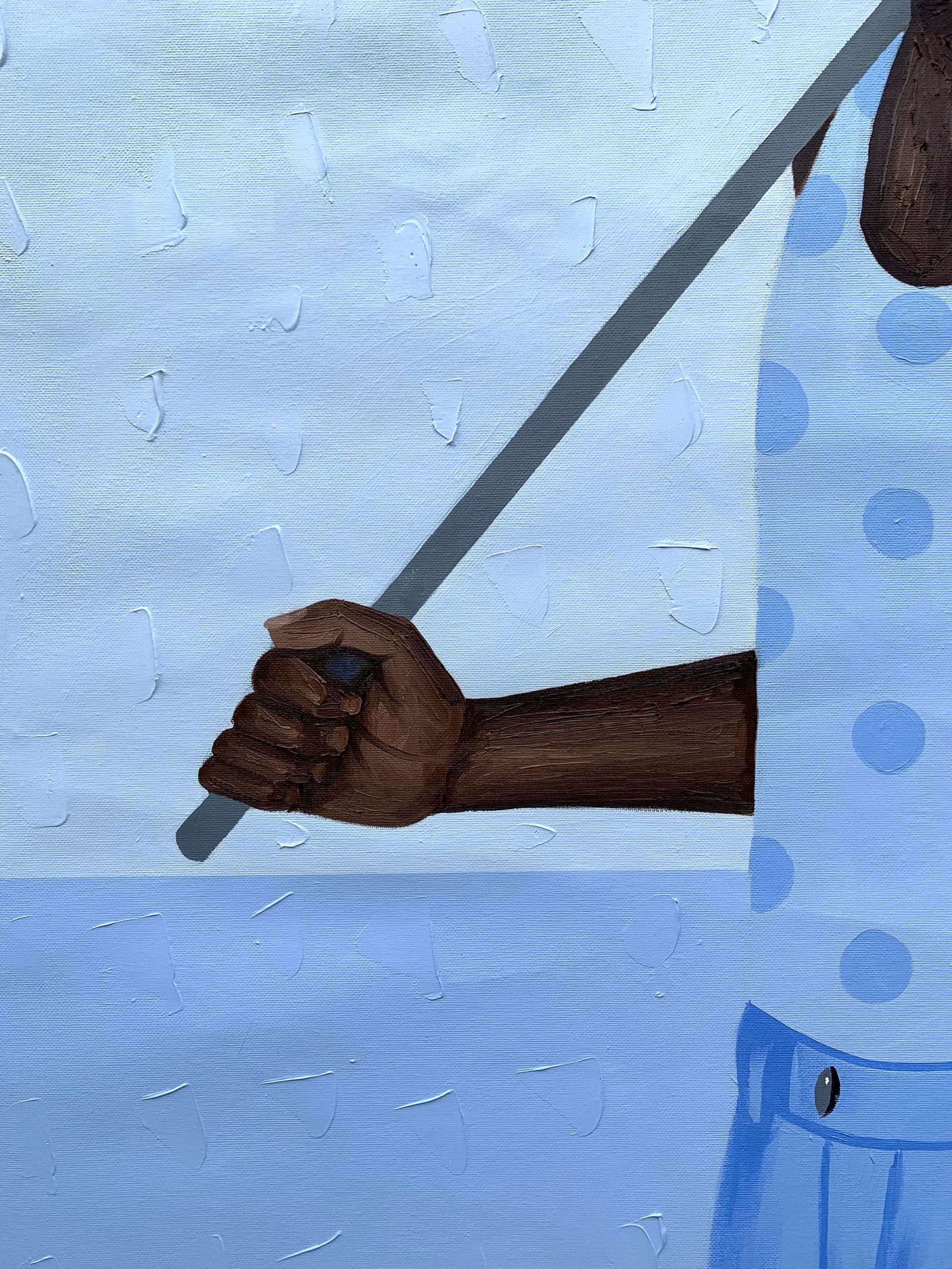 Elijah Olanase, Count Your Rainbows, Not Your Thunderstorms -21st Century, Contemporary Portrait, - 3