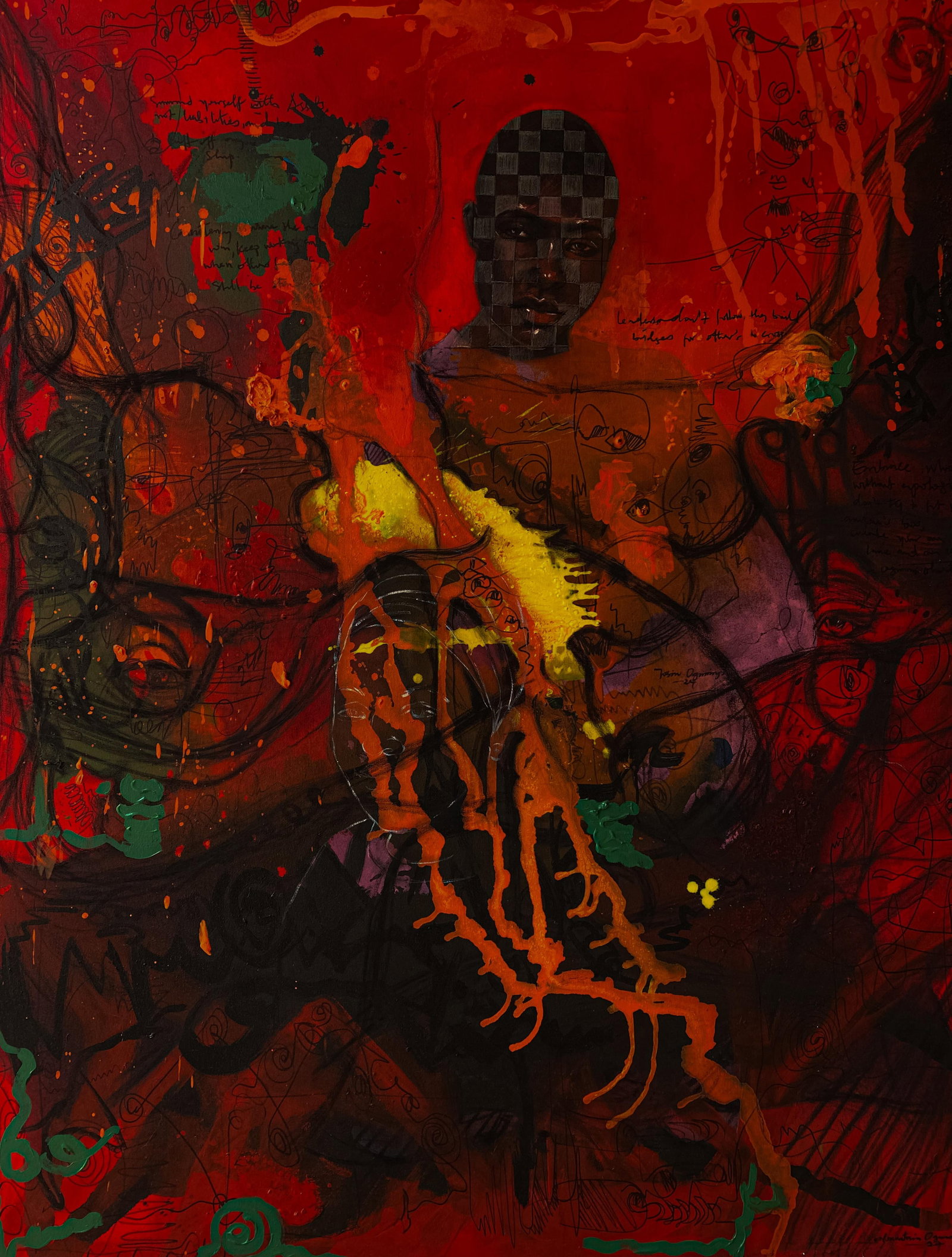 Oluwatosin Ogunniyi , 150 Years From Now 1 - 21st Century, Contemporary, Figurative Portrait, - 9