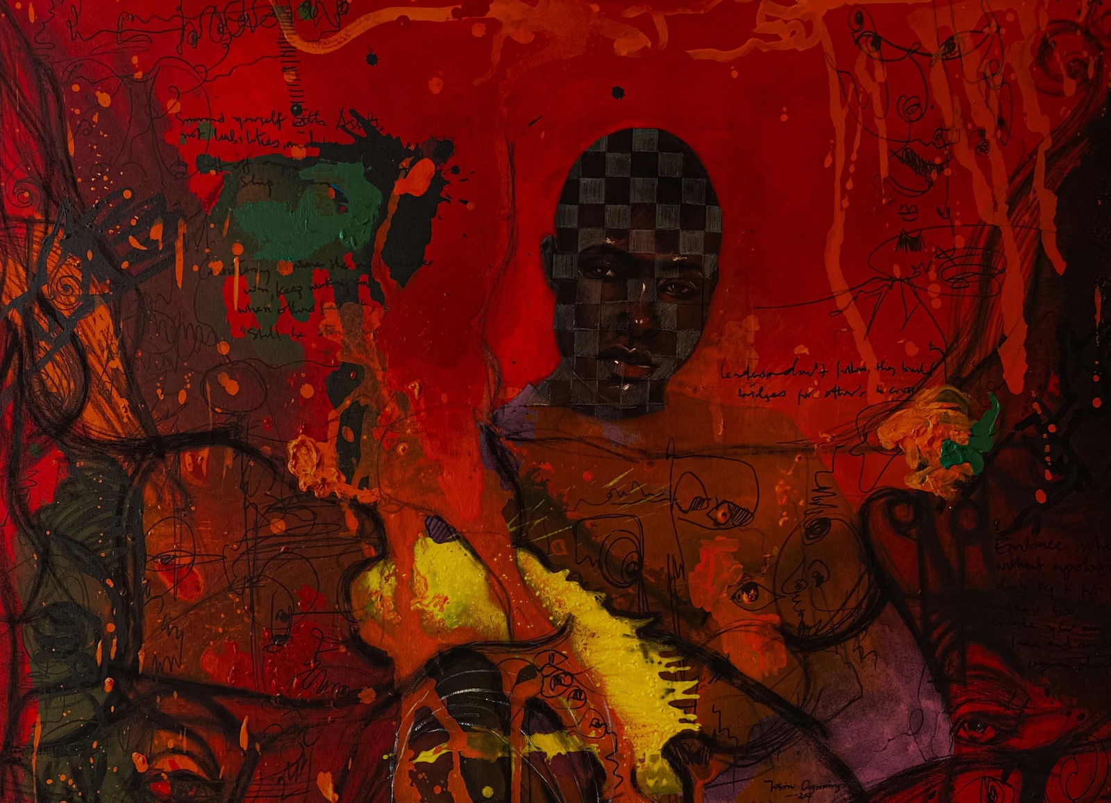 Oluwatosin Ogunniyi , 150 Years From Now 1 - 21st Century, Contemporary, Figurative Portrait, - 6