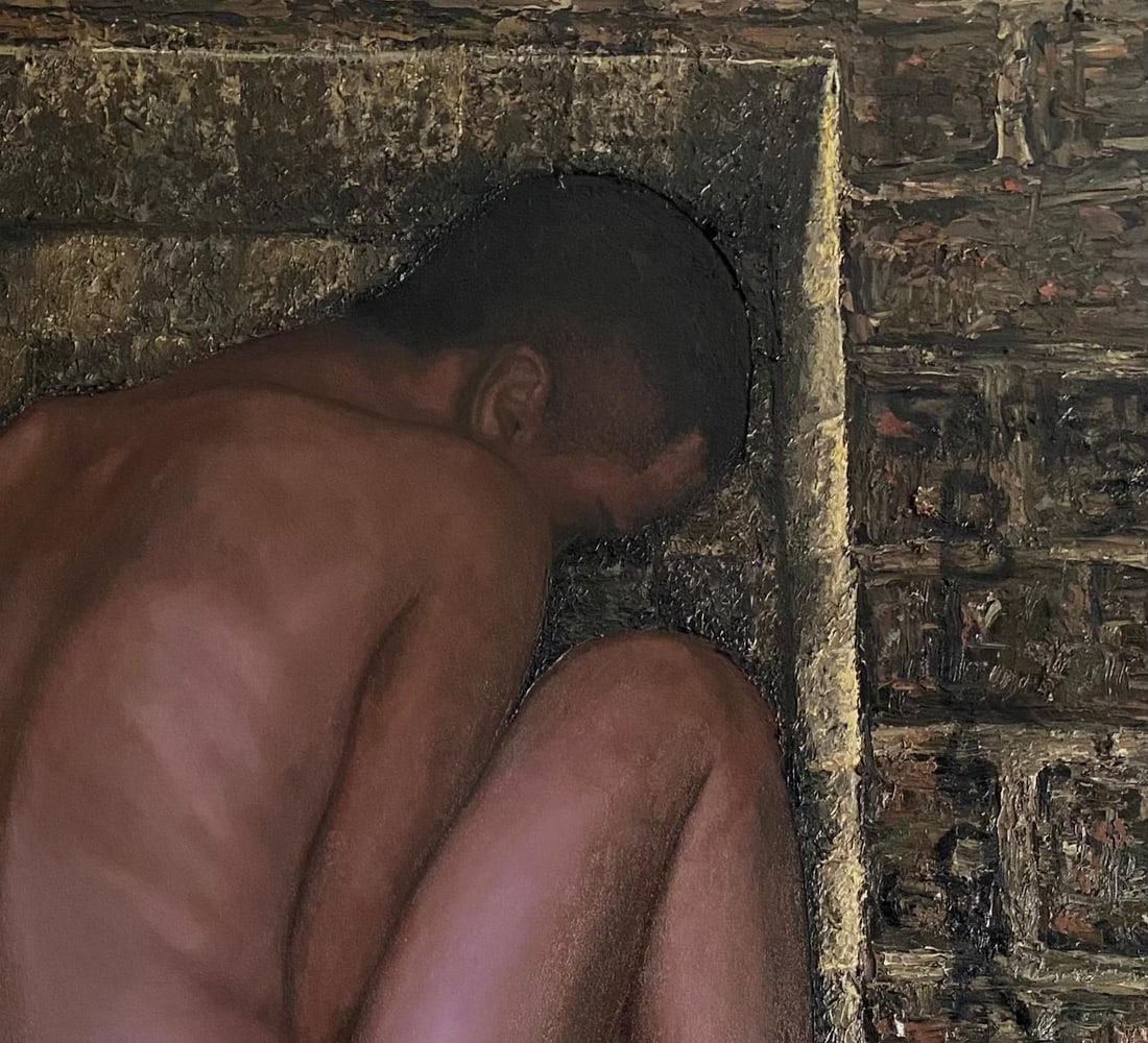 Abdulateef Salaudeen, Strand In Story (Where I Fit In) - 21st Century Contemporary, Figurative, Men, - 12