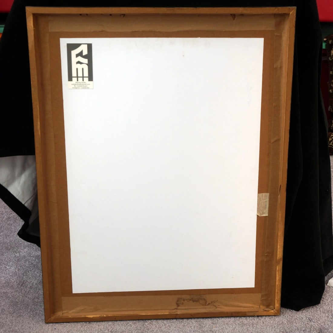 Framed Acrylic Painting Alfredo Vega Farfan (2015) - 3