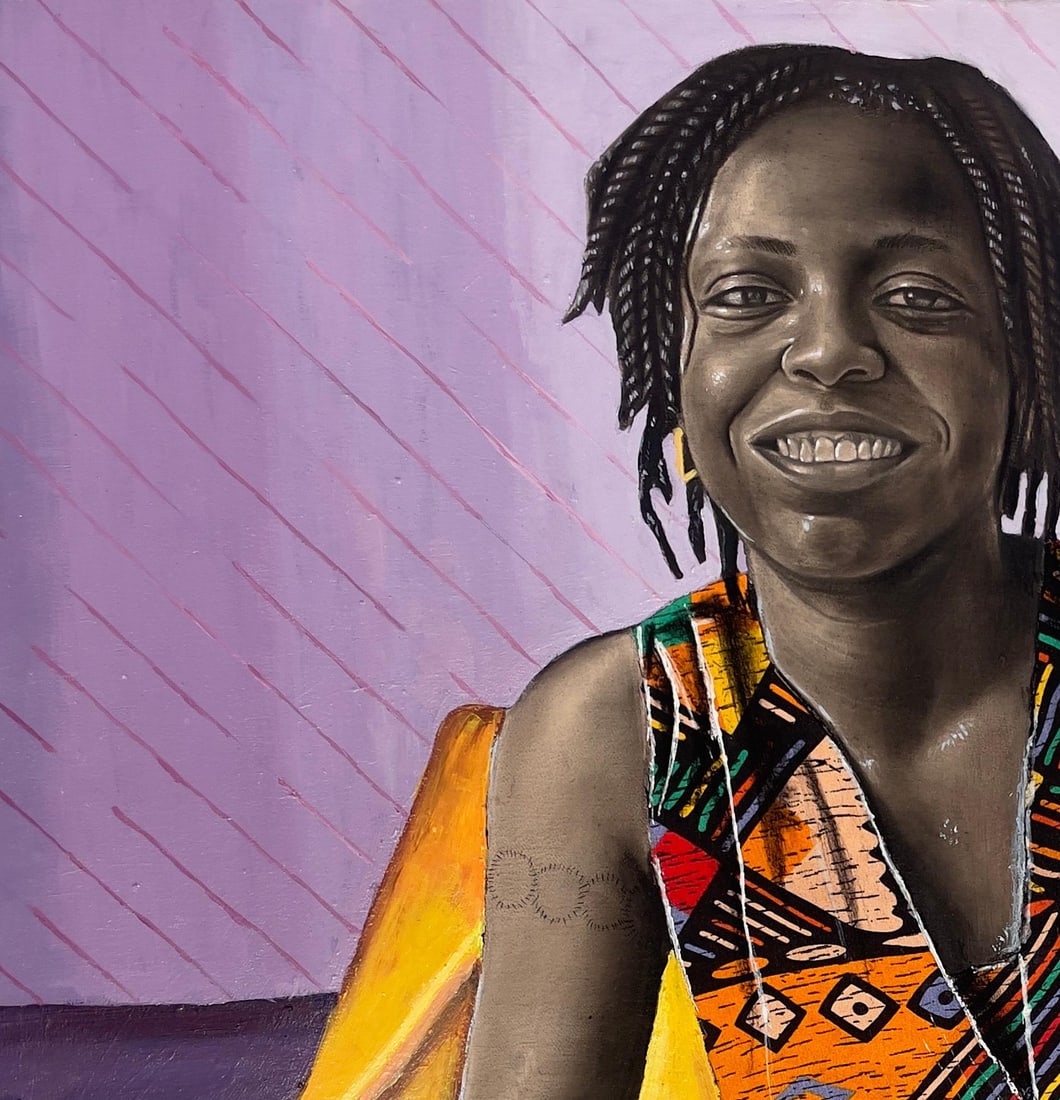 Ademola Clement Ajayi, Solace - 21st Century, Contemporary, Figurative Portrait, Africa, Women, 2025 - 11