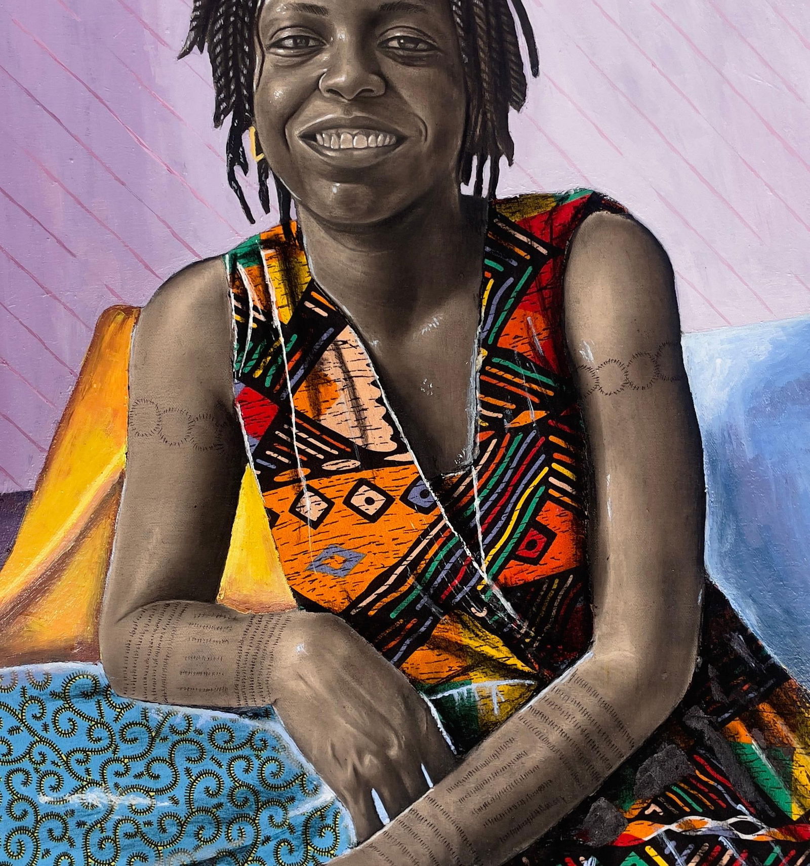 Ademola Clement Ajayi, Solace - 21st Century, Contemporary, Figurative Portrait, Africa, Women, 2025 - 3