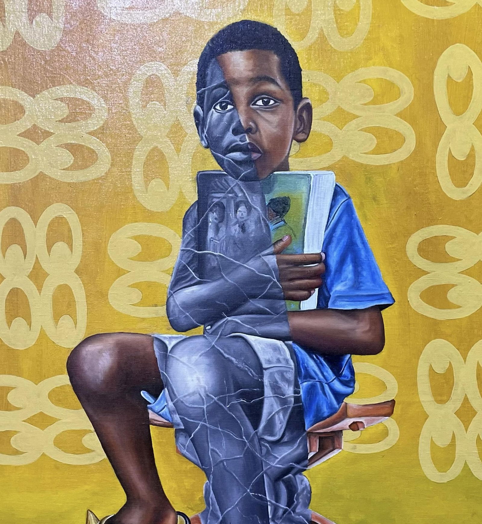 Gideon Kotey, Hold Onto Your Culture and History - 21st Century, Contemporary, Figurative Art, 2025 - 7
