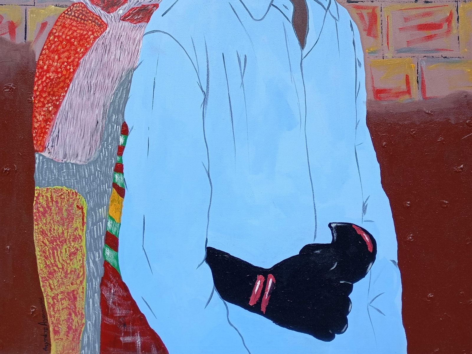 Ayandare Adeniran Ayanmuyiwa, Reincarnation -21st Century, Contemporary, Figurative, Portrait, - 10