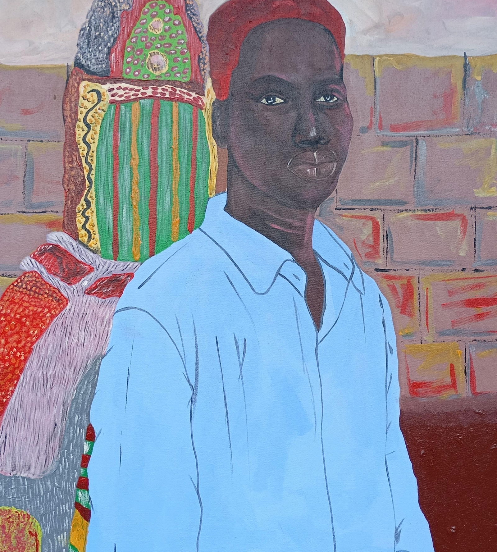 Ayandare Adeniran Ayanmuyiwa, Reincarnation -21st Century, Contemporary, Figurative, Portrait, - 11