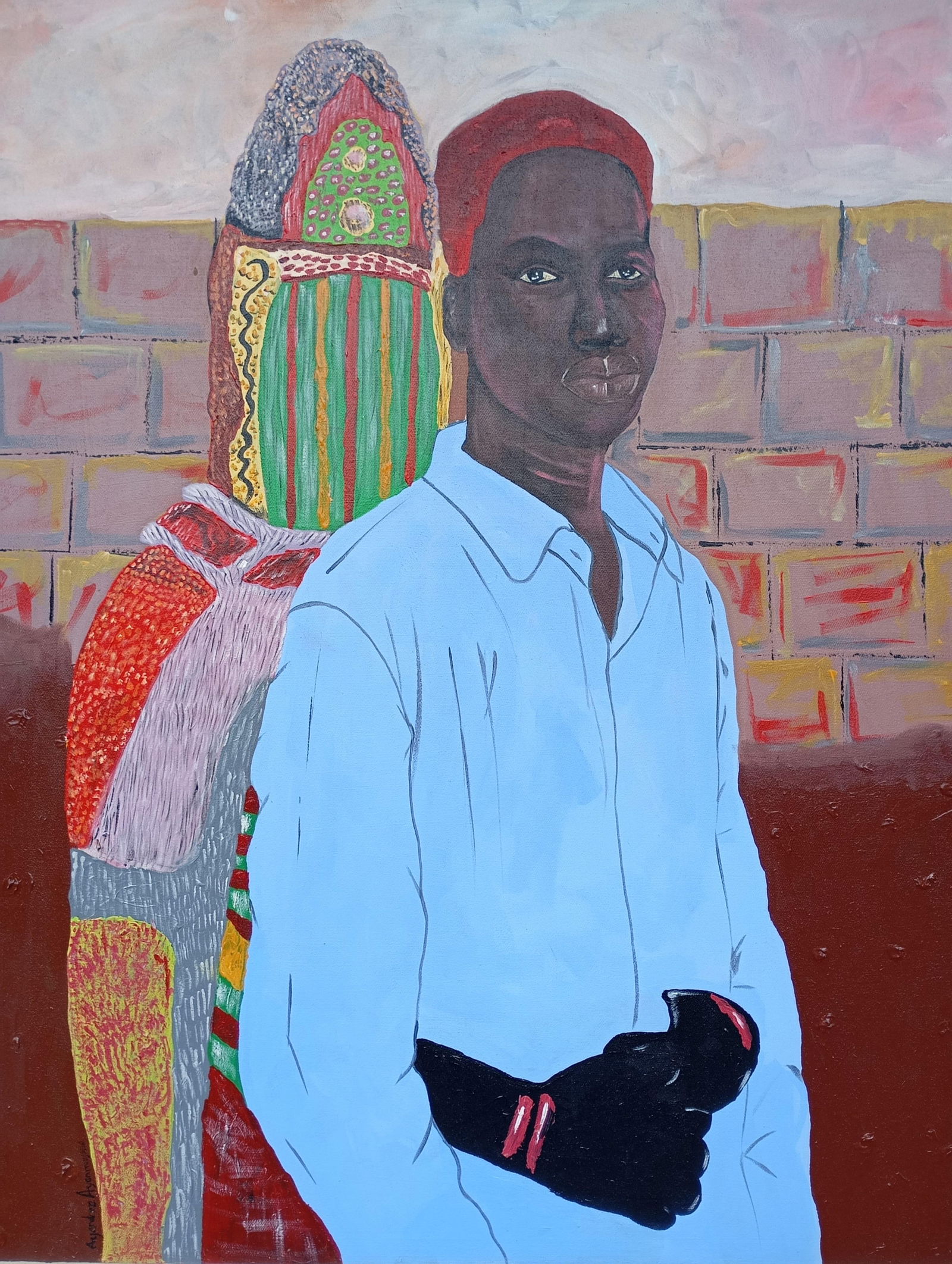 Ayandare Adeniran Ayanmuyiwa, Reincarnation -21st Century, Contemporary, Figurative, Portrait, - 4