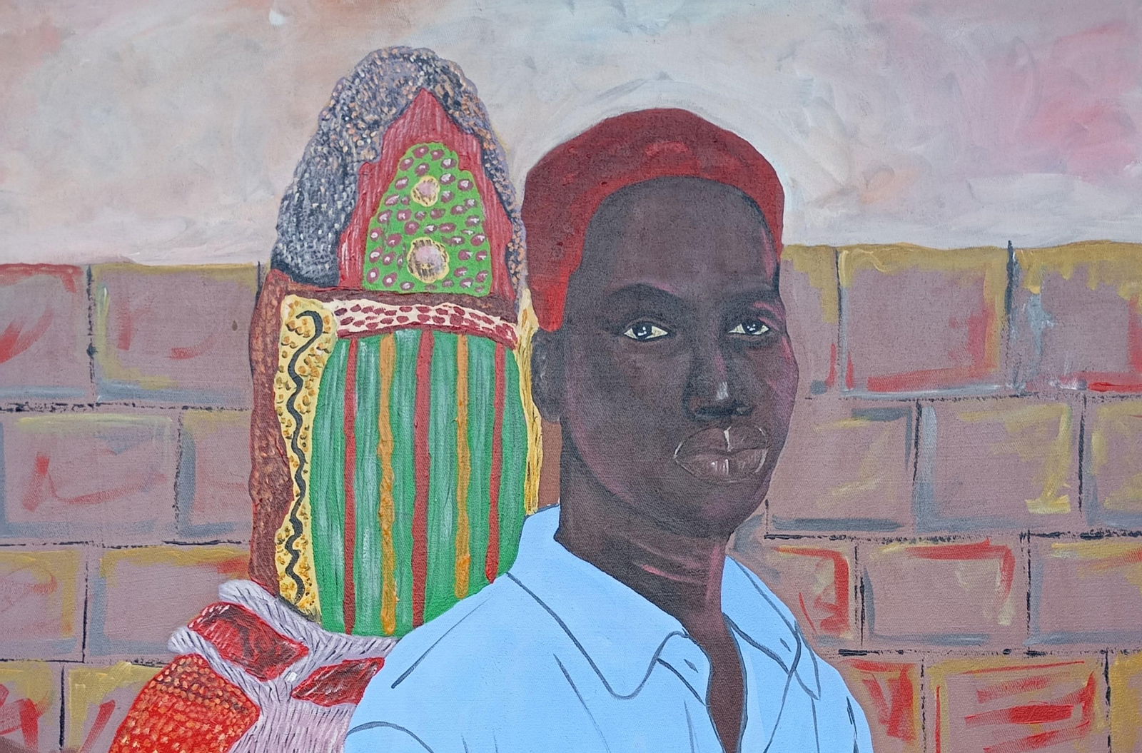 Ayandare Adeniran Ayanmuyiwa, Reincarnation -21st Century, Contemporary, Figurative, Portrait, - 5