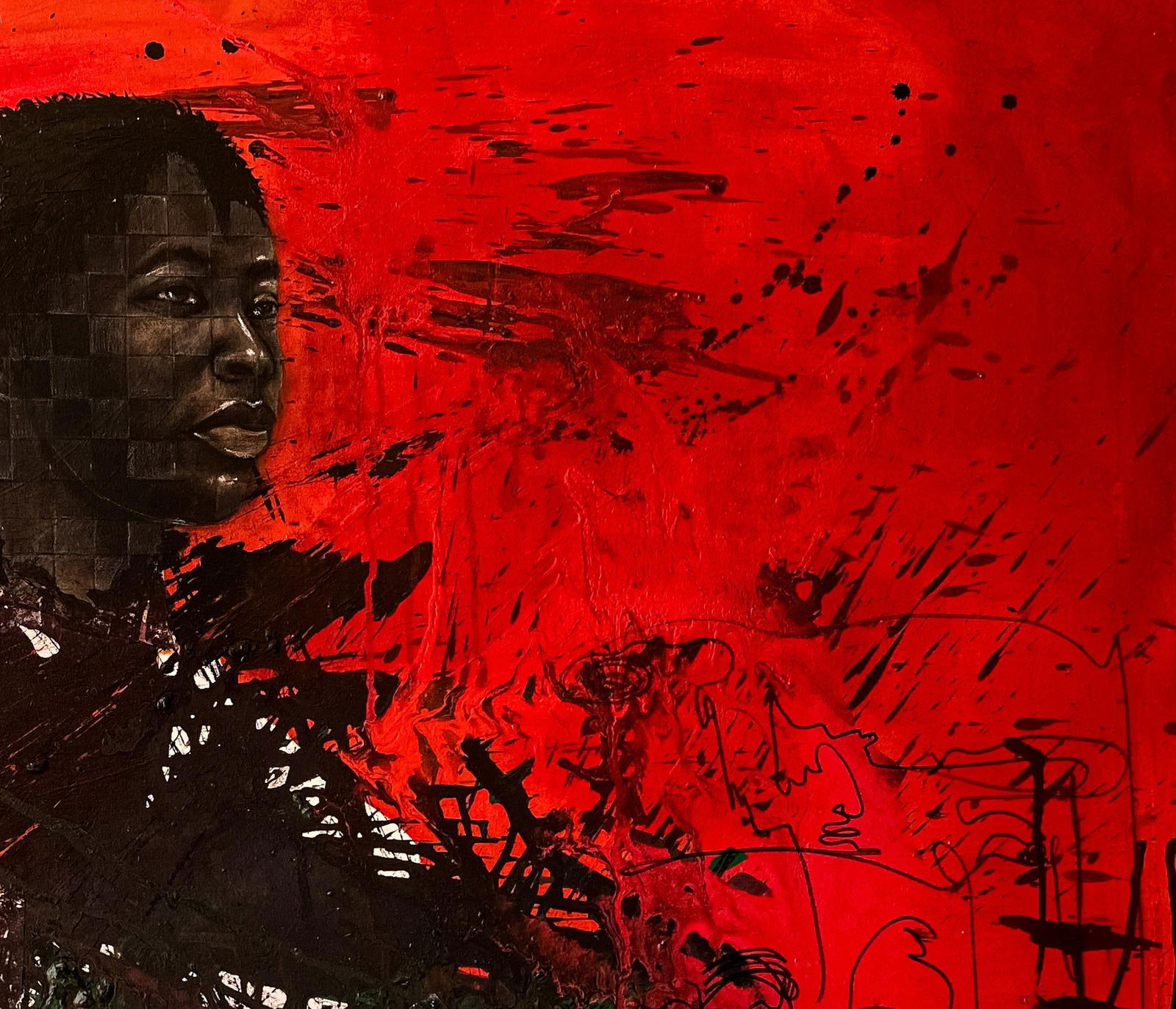 Oluwatosin Ogunniyi , 150 Years From Now 2 - 21st Century, Contemporary, Figurative Portrait, - 7