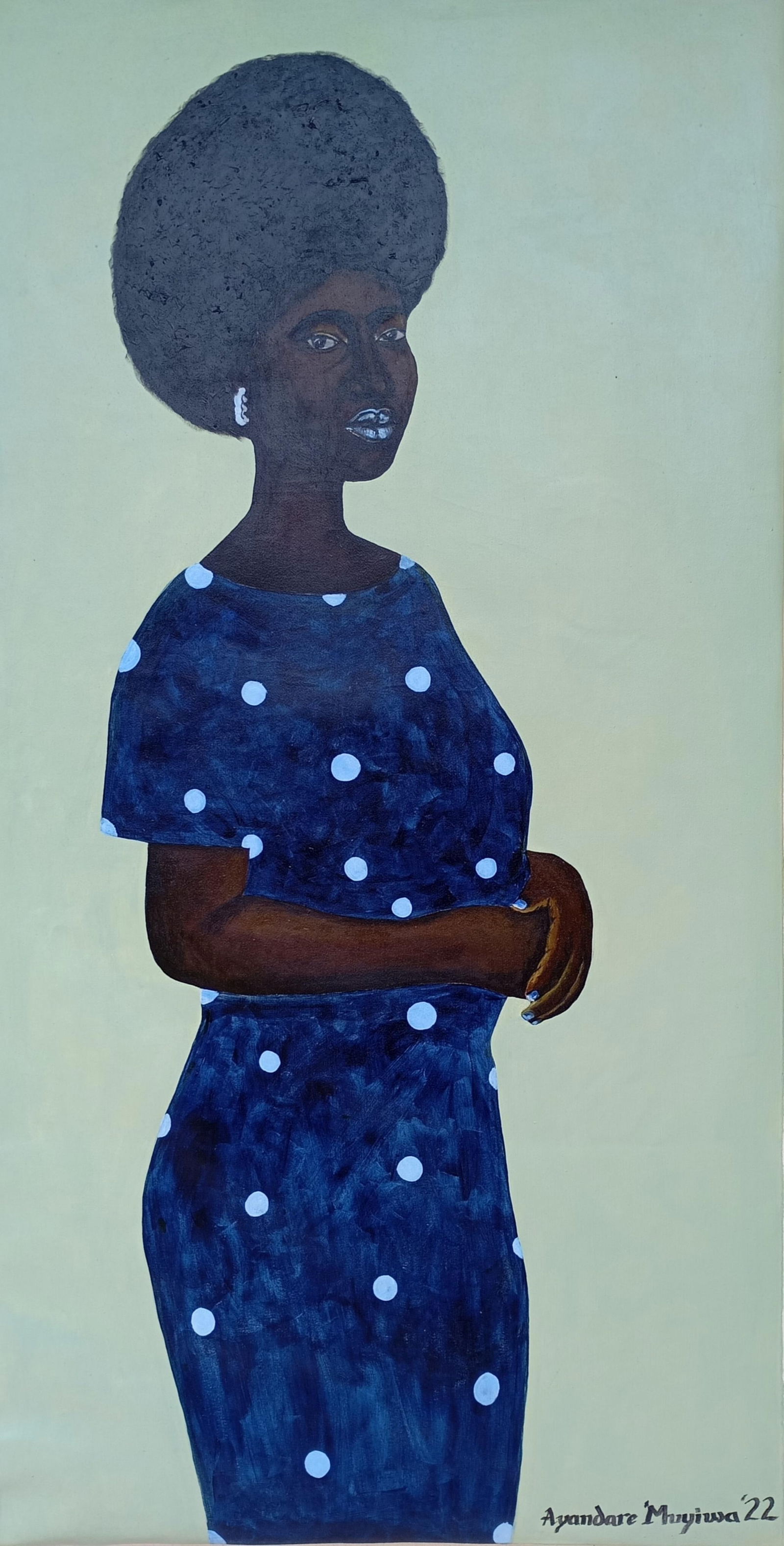 Ayandare Adeniran Ayanmuyiwa, Labake - 21st Century, Contemporary, Figurative Portrait of African - 2