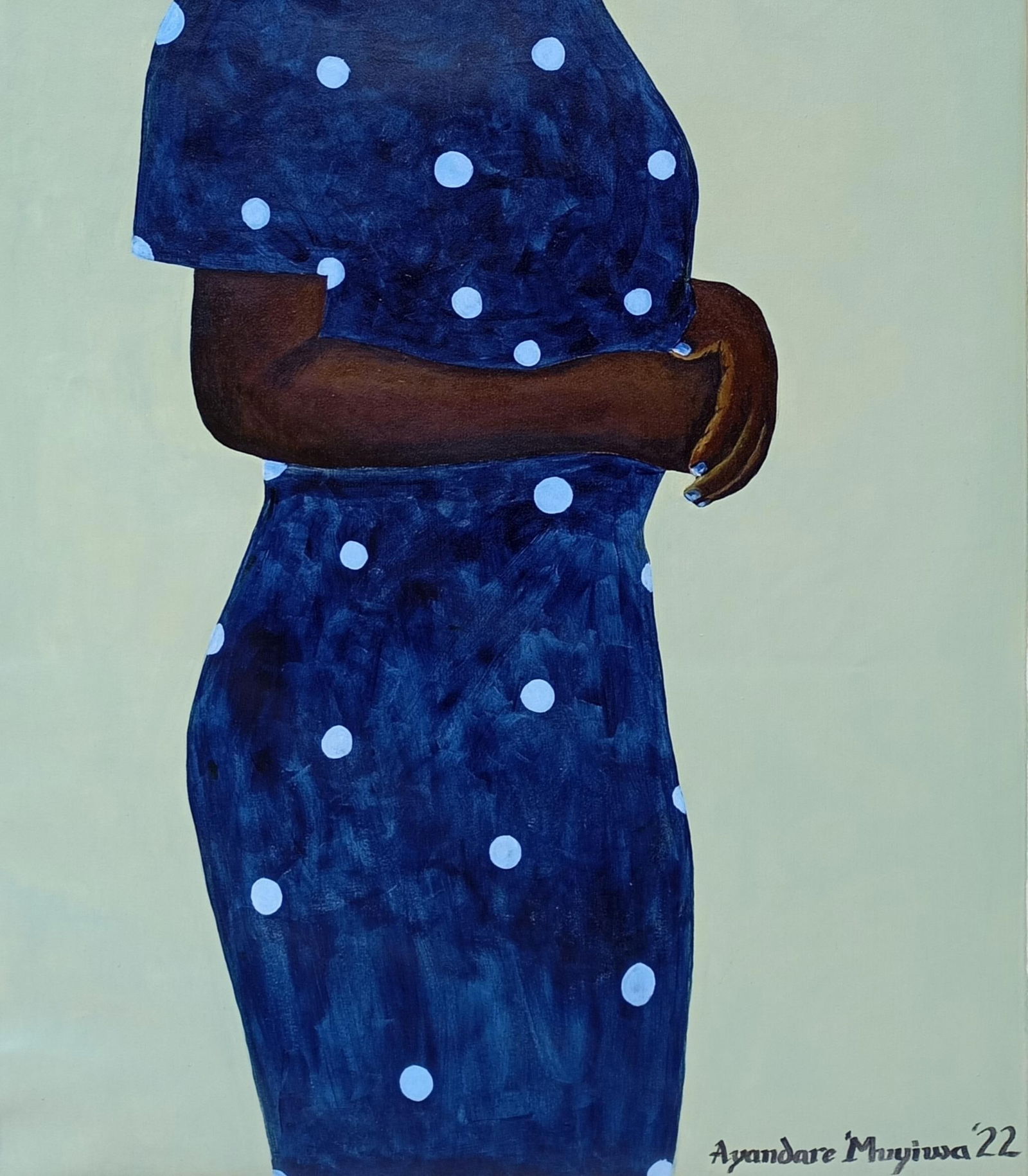 Ayandare Adeniran Ayanmuyiwa, Labake - 21st Century, Contemporary, Figurative Portrait of African - 4