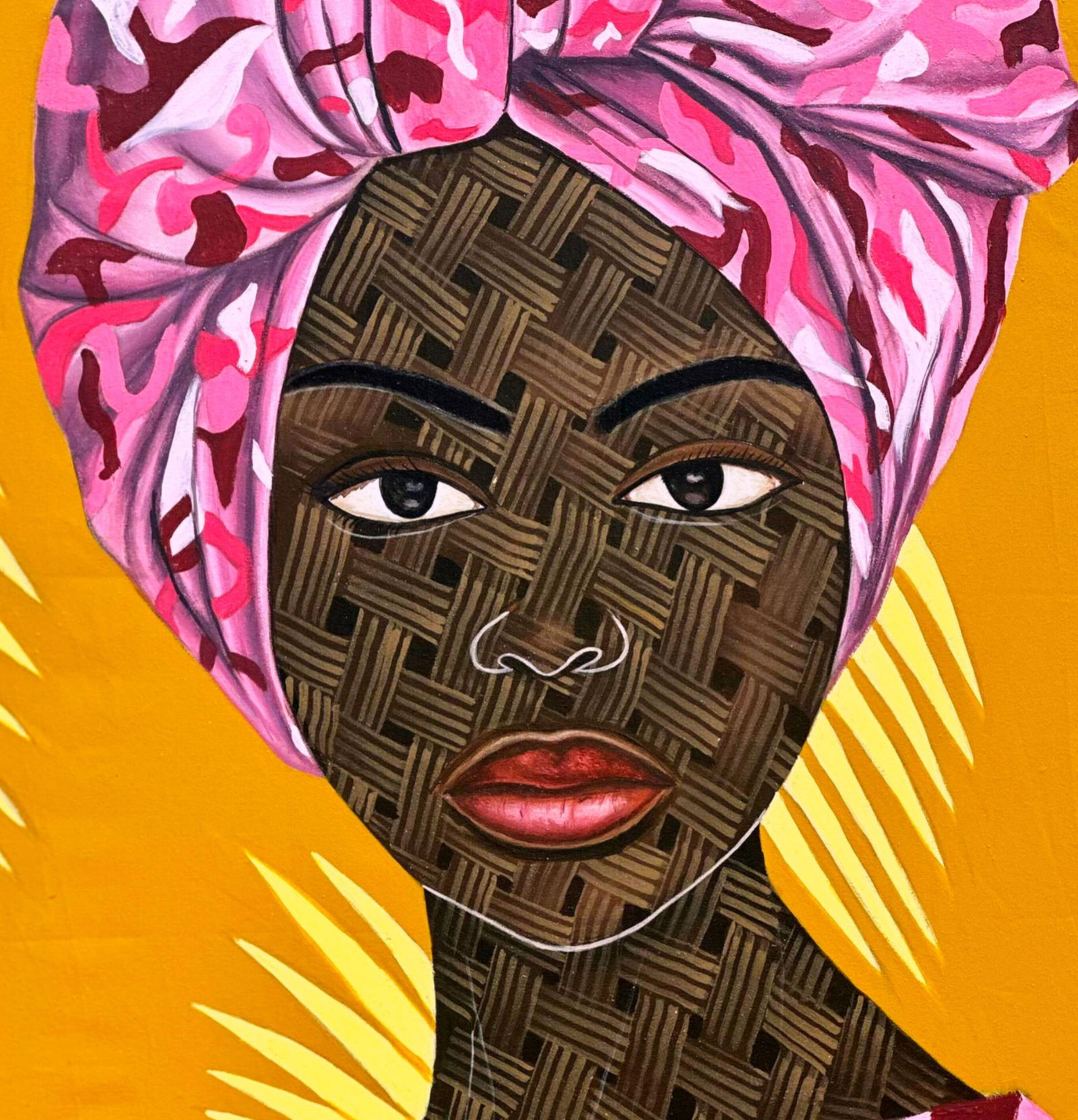 Ayotunde Ayomide, Today is a Gift 1 -Contemporary, 21st Century, Figurative Portrait, Africa Women, - 7