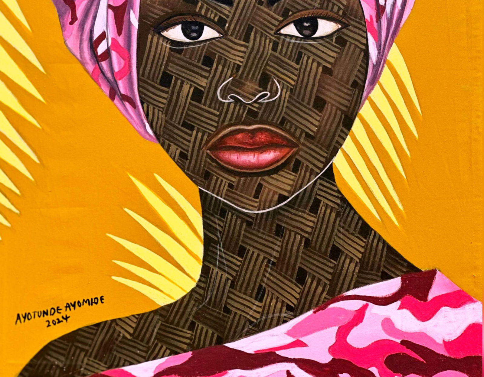 Ayotunde Ayomide, Today is a Gift 1 -Contemporary, 21st Century, Figurative Portrait, Africa Women, - 10