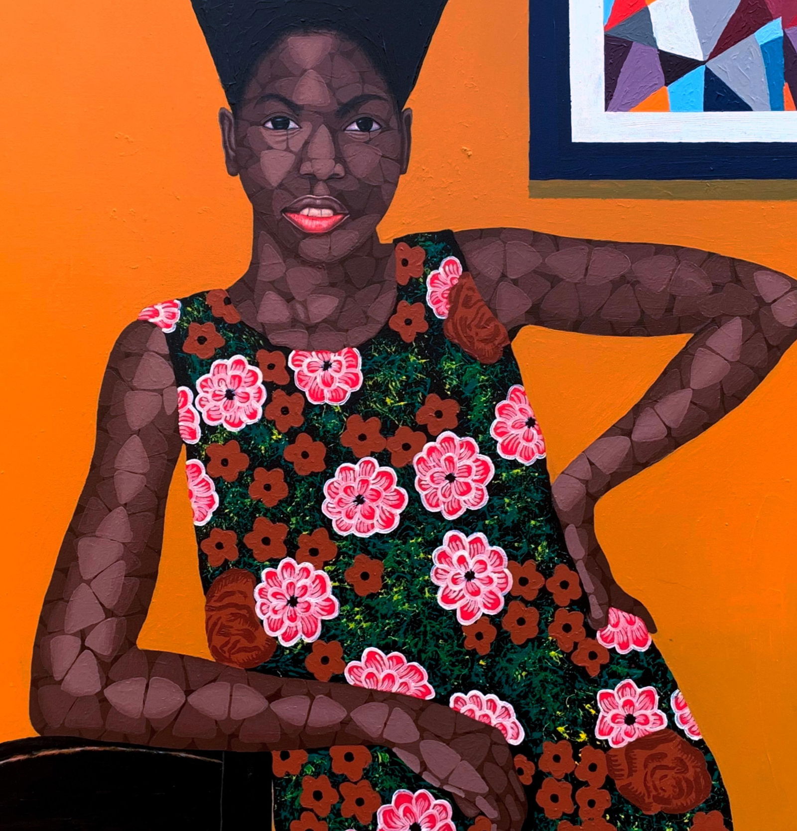 Oyeleye Feranmi, State of Mind - 21st Century, Contemporary, Figurative Portrait, Africa, Women, - 10