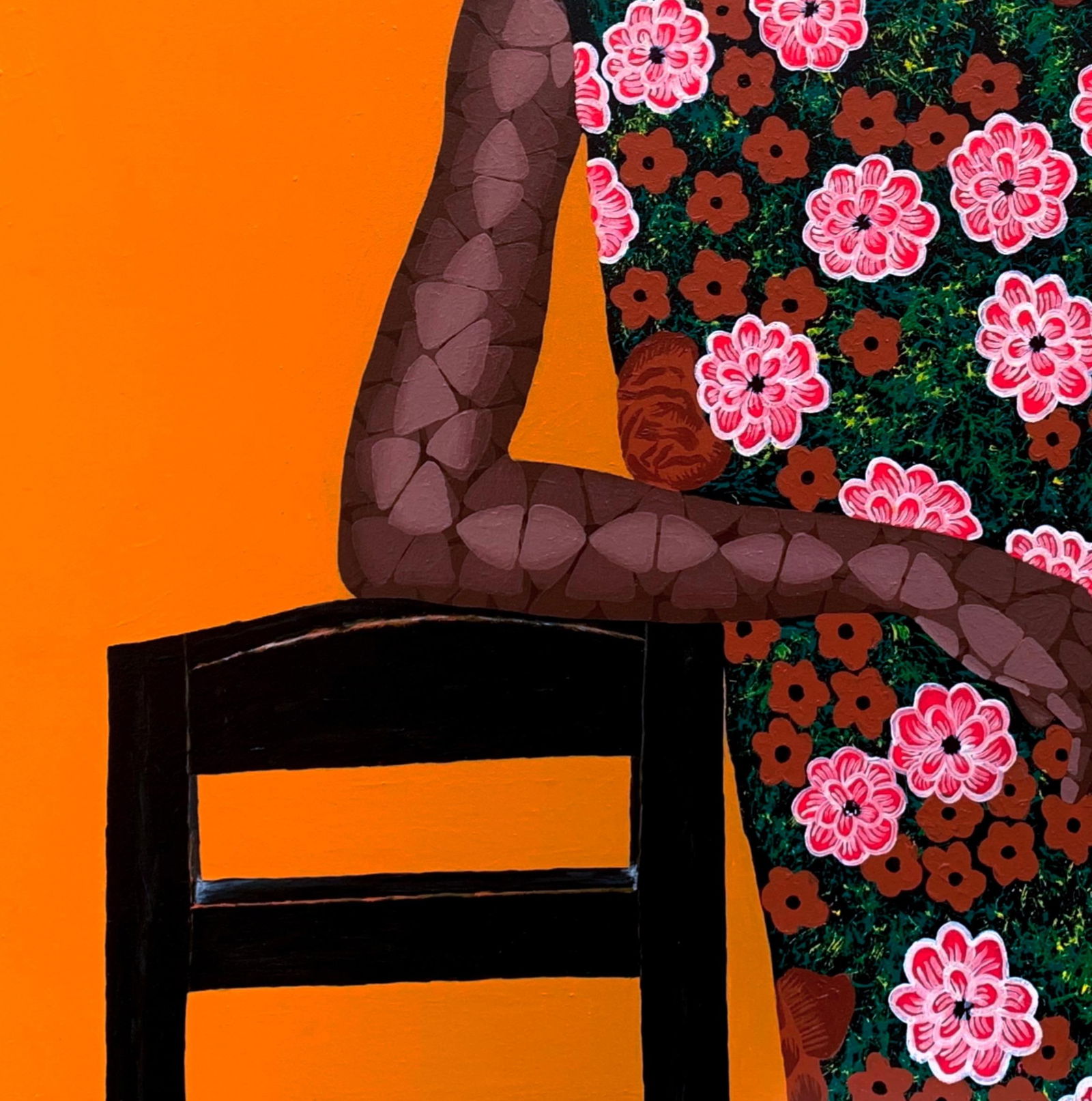 Oyeleye Feranmi, State of Mind - 21st Century, Contemporary, Figurative Portrait, Africa, Women, - 2