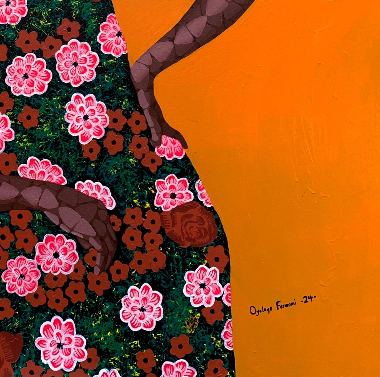 Oyeleye Feranmi, State of Mind - 21st Century, Contemporary, Figurative Portrait, Africa, Women, - 3