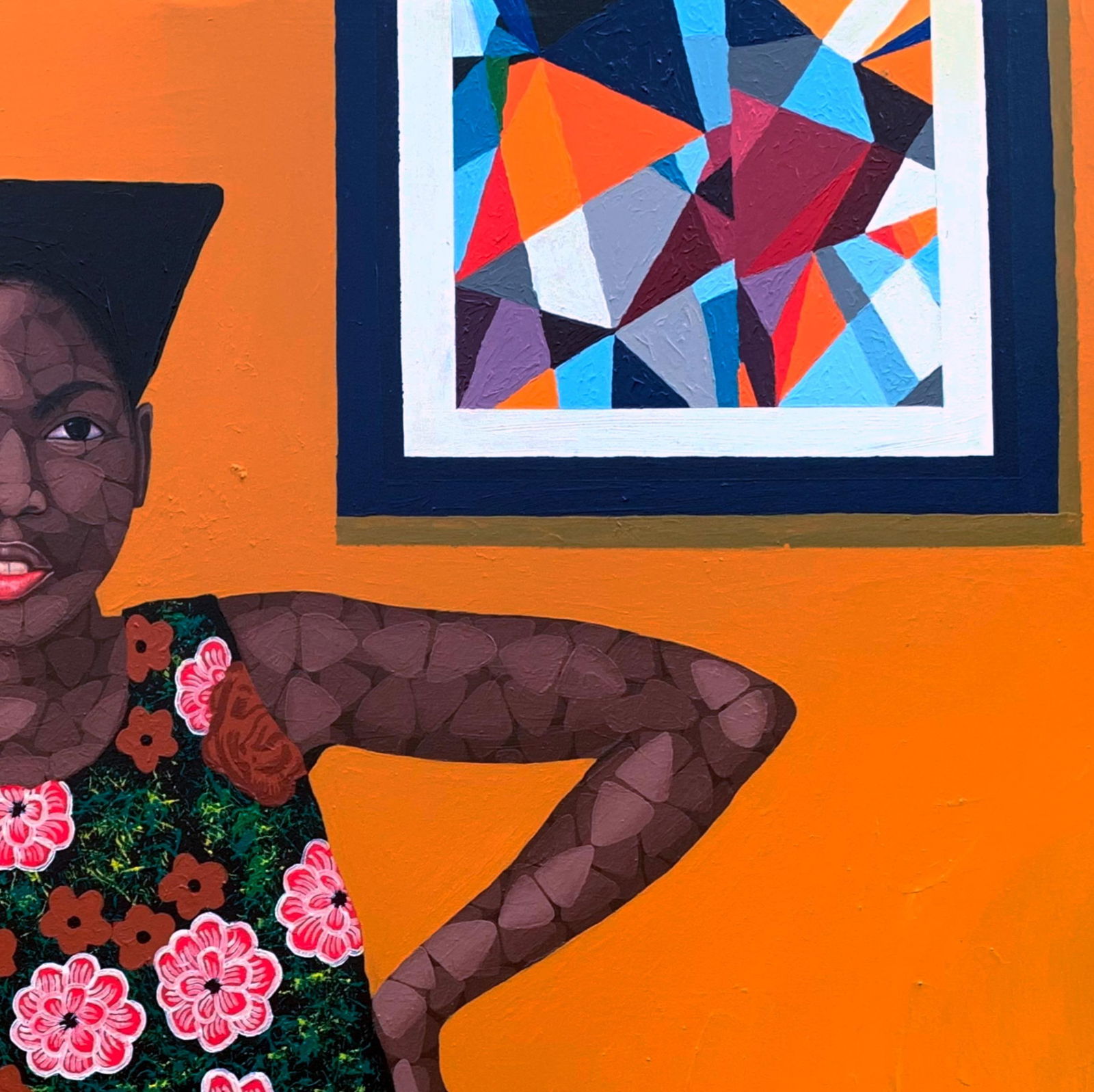Oyeleye Feranmi, State of Mind - 21st Century, Contemporary, Figurative Portrait, Africa, Women, - 7