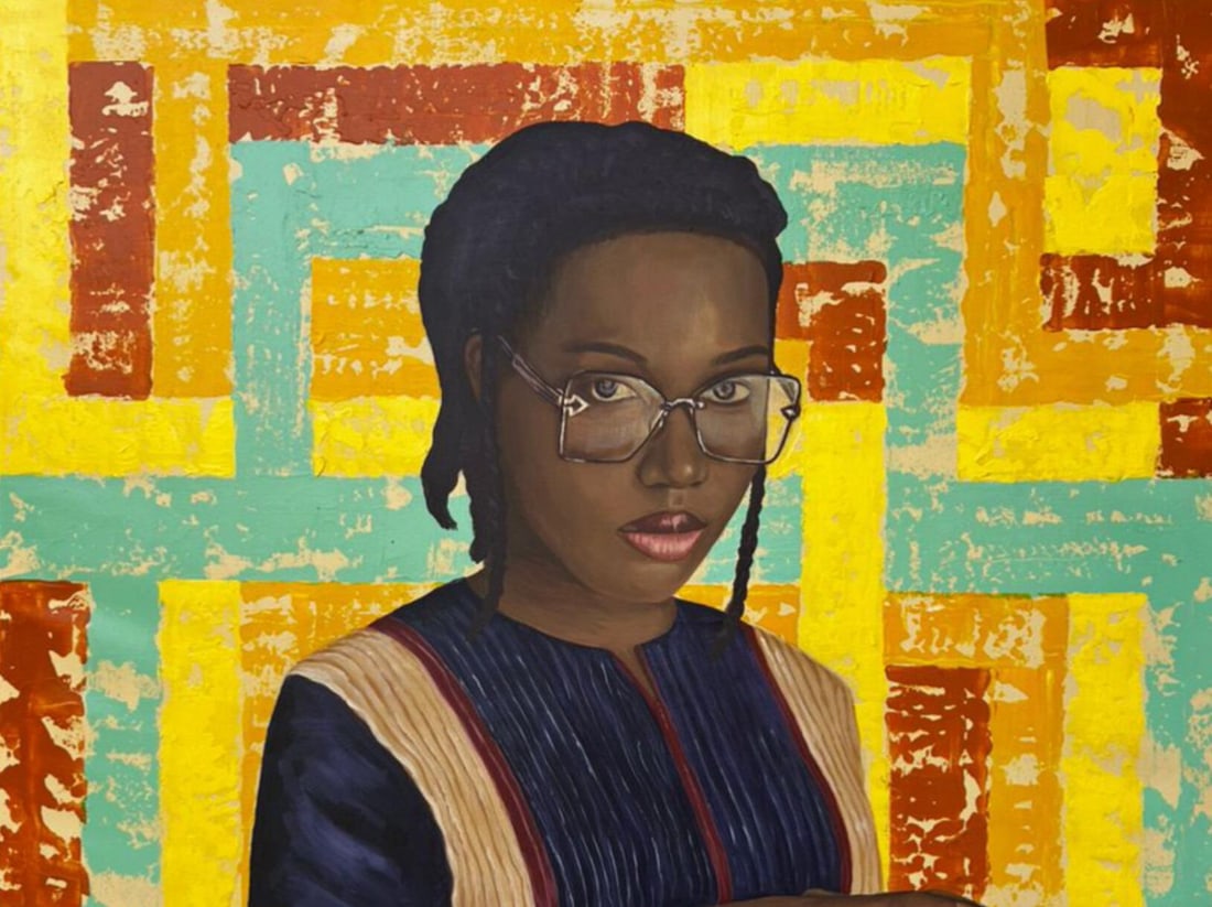 Adebayo Taiwo, Her Worth -21st Century, Contemporary, Figurative Portrait, Africa, Modern Women, - 5