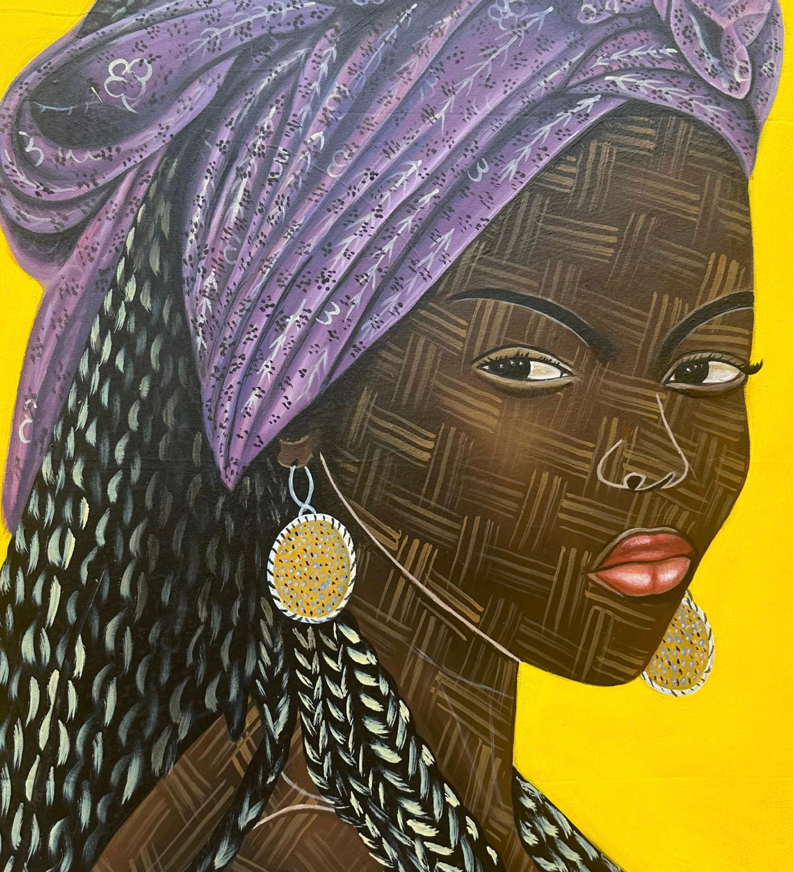 Ayotunde Ayomide, Glamour 1 (Portrait of Ayoke) - Contemporary, 21st Century, Figurative, Women, - 3