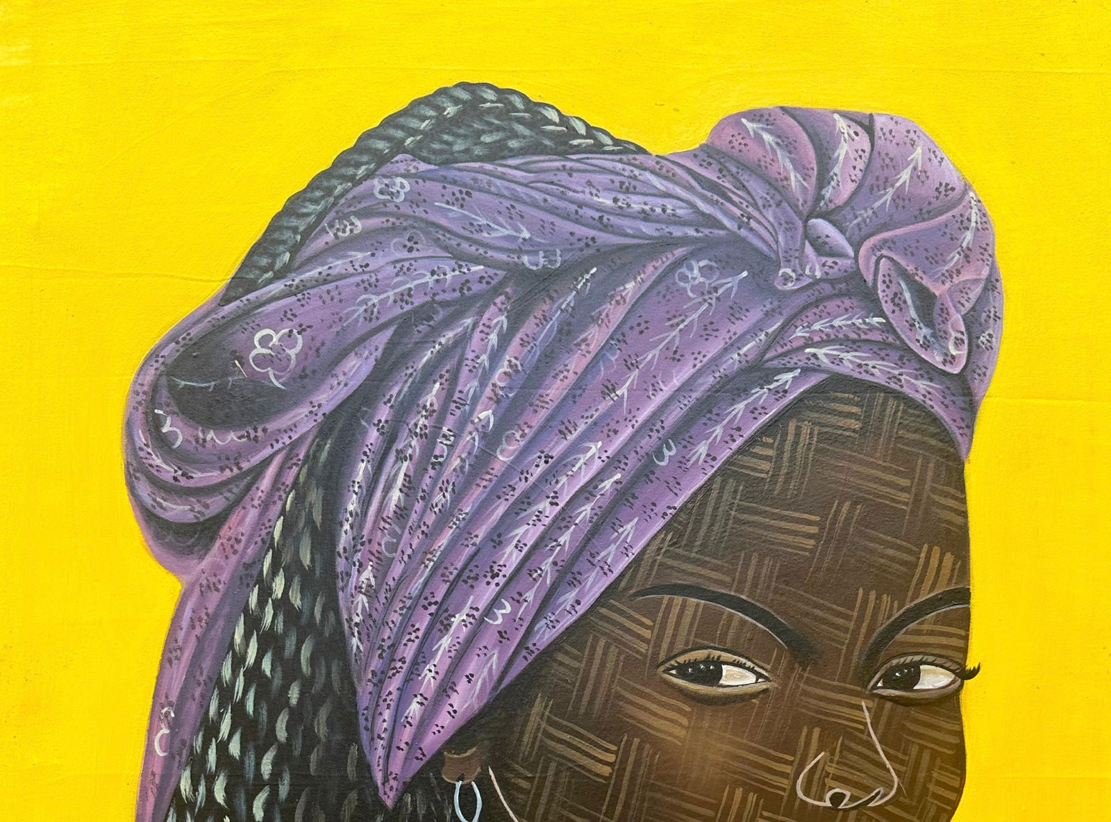 Ayotunde Ayomide, Glamour 1 (Portrait of Ayoke) - Contemporary, 21st Century, Figurative, Women, - 5