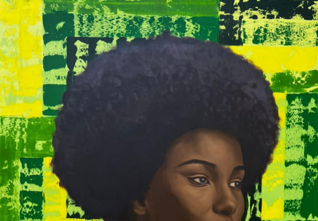 Adebayo Taiwo, Where Silence Meets Soul -21st Century, Contemporary, Figurative Portrait, Women, - 9