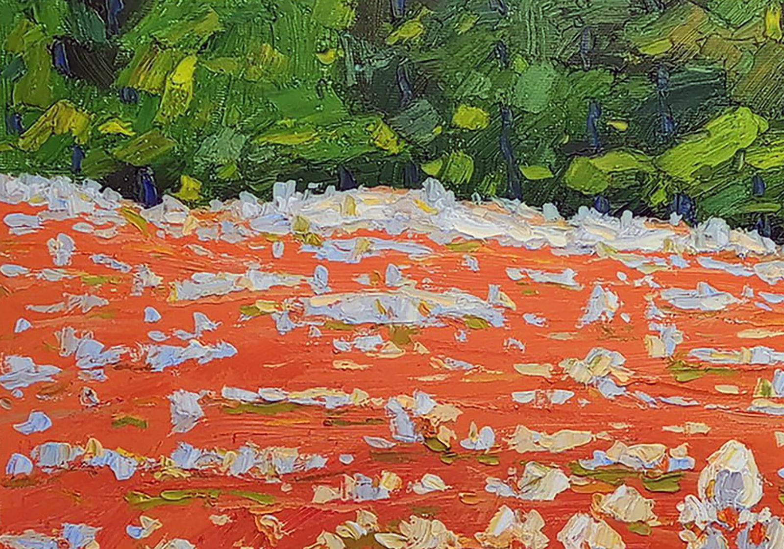 Oil painting Dream-grass Yaroslav Savchyn - 2