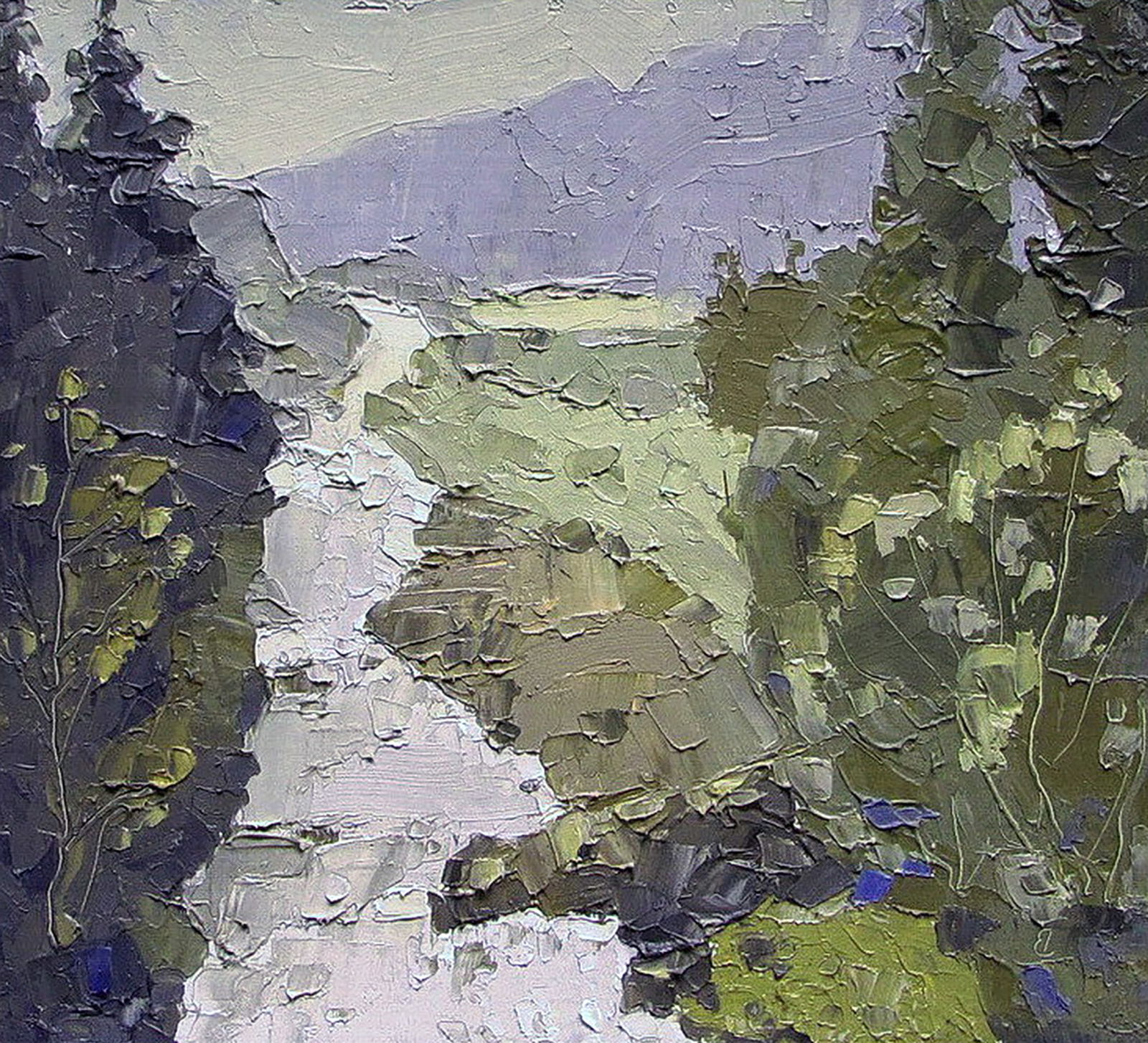 Oil painting Morning freshness Yaroslav Savchyn (1 of 5)