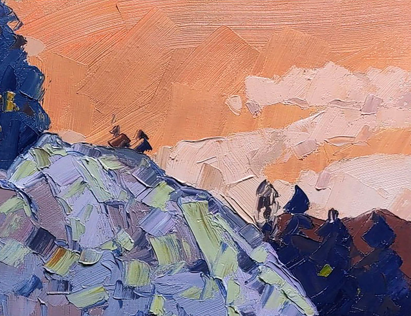 Oil painting Colored stone Yaroslav Savchyn - 3