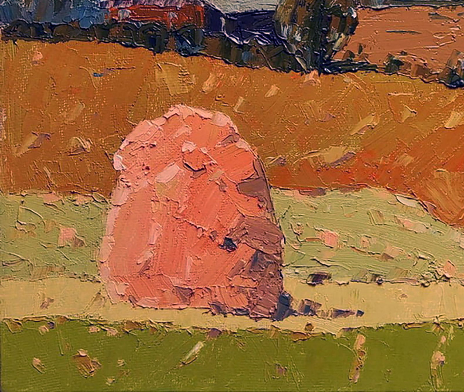 Oil painting In the thick grass Yaroslav Savchyn - 4