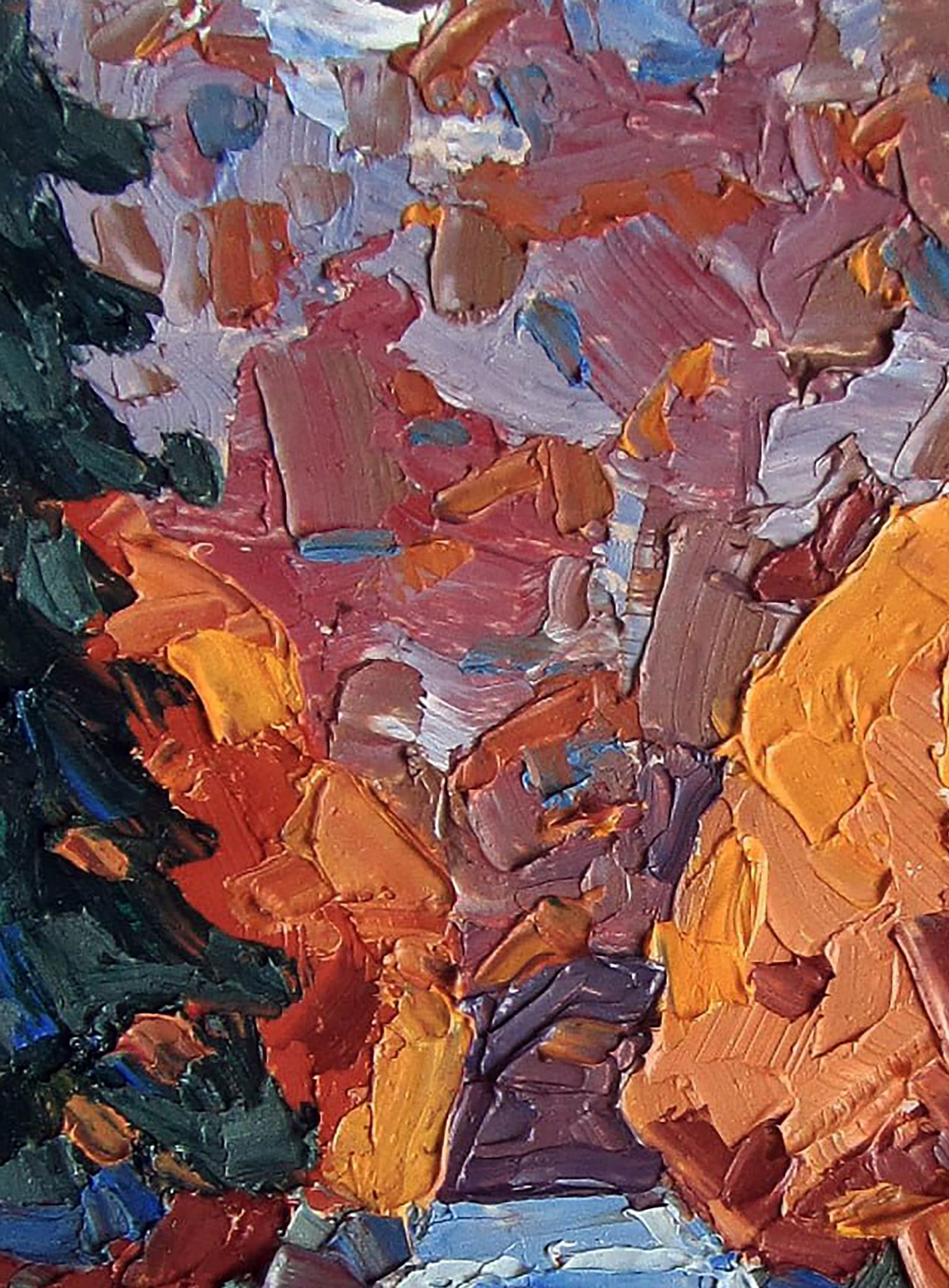 Oil painting Water flows Yaroslav Savchyn - 2