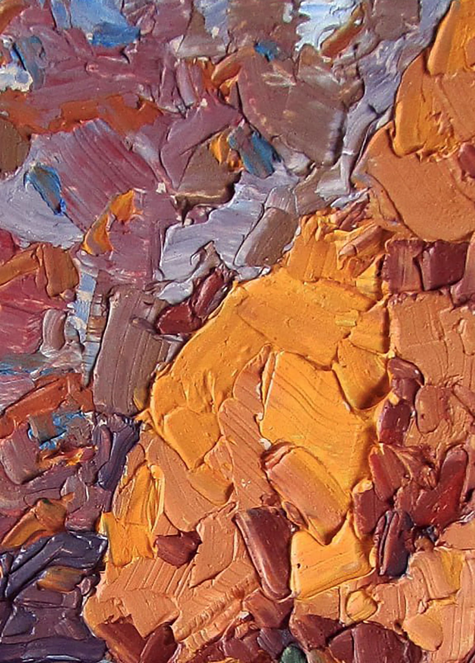 Oil painting Water flows Yaroslav Savchyn - 3