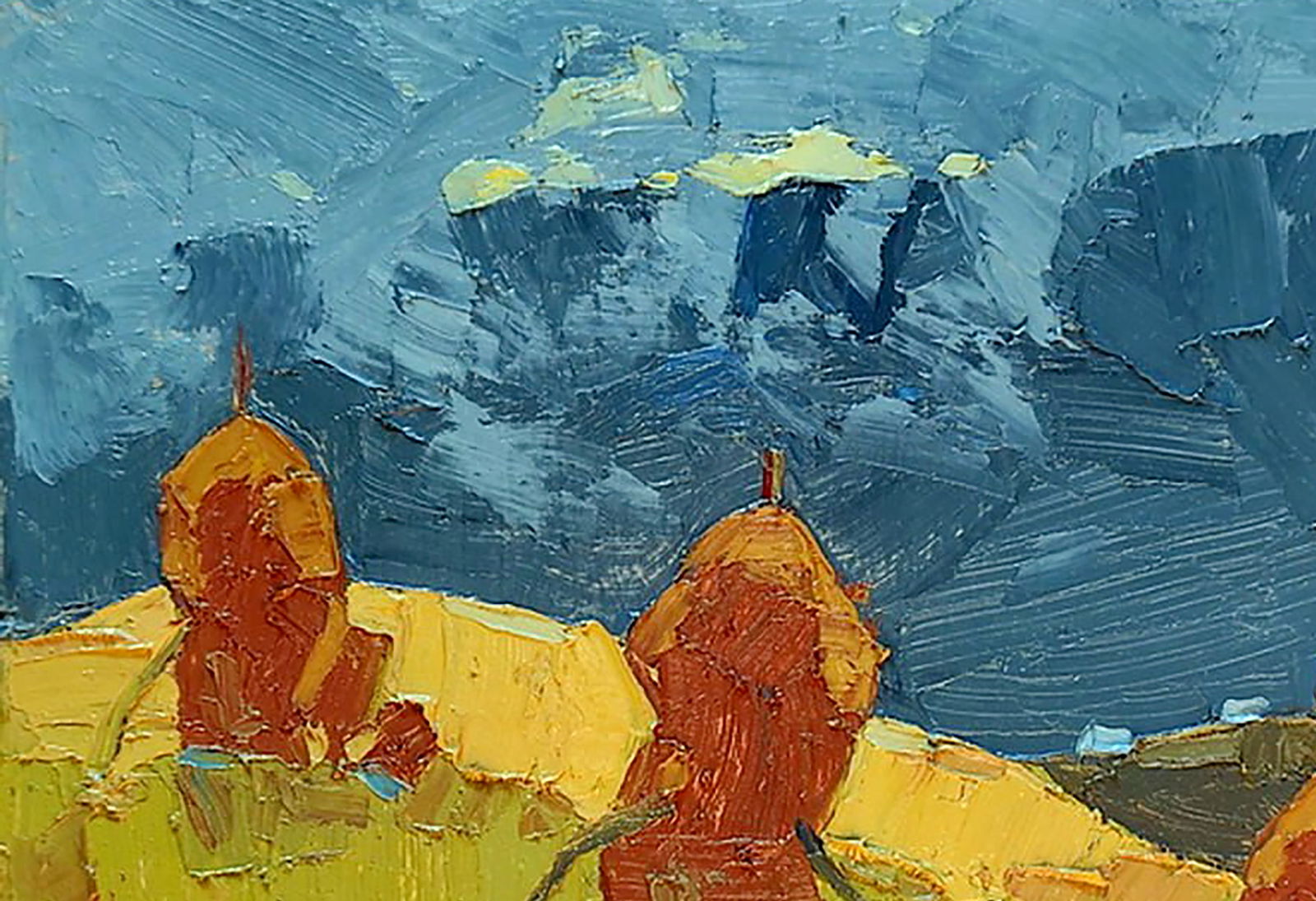 Oil painting Silence Yaroslav Savchyn - 2