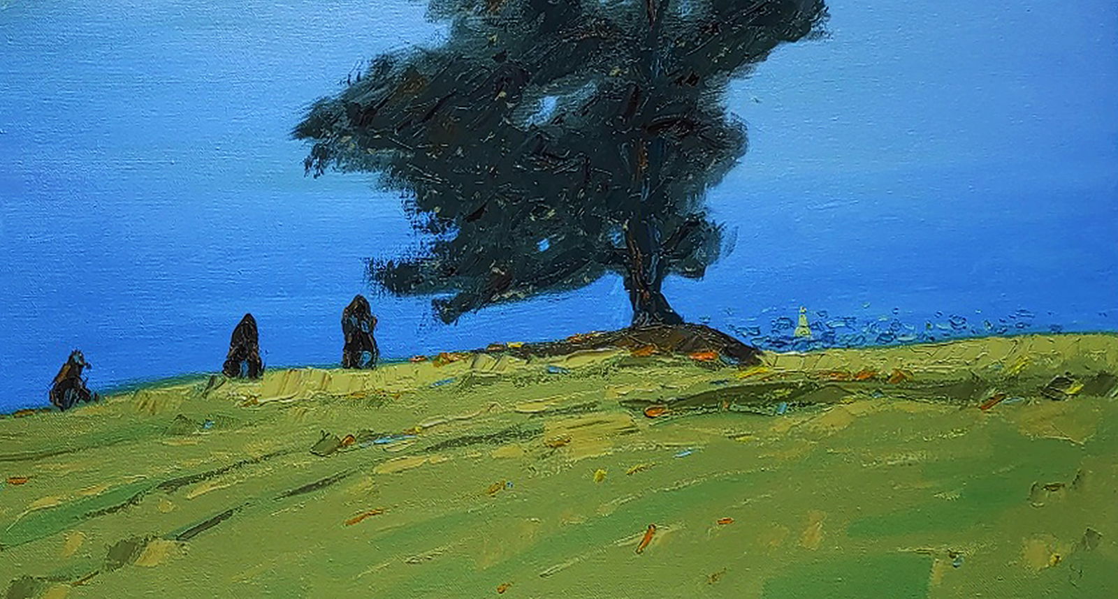 Oil painting Pear of childhood Yaroslav Savchyn - 5