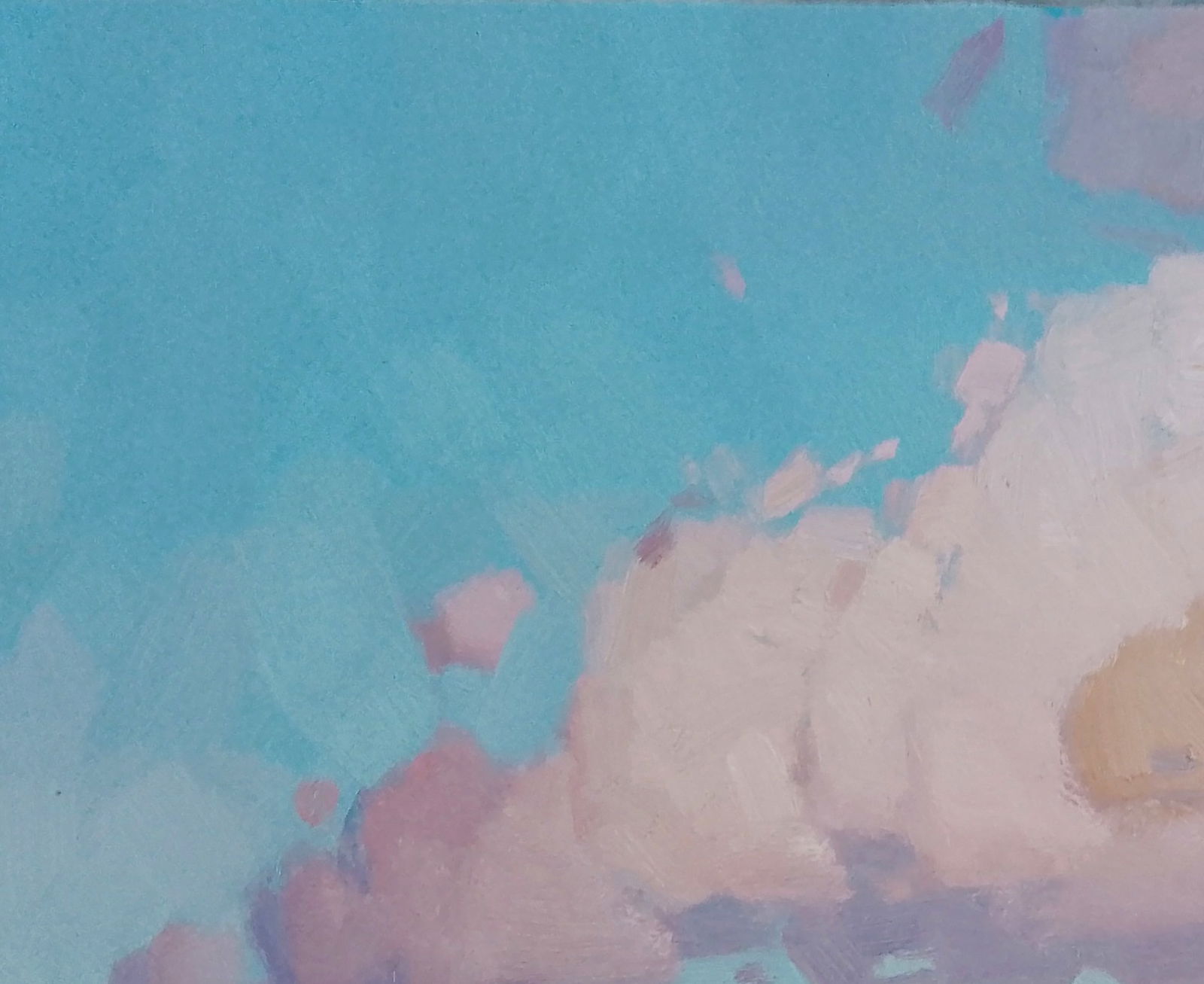 Oil painting Cloudy fresh air Igor Tuzhikov - 4