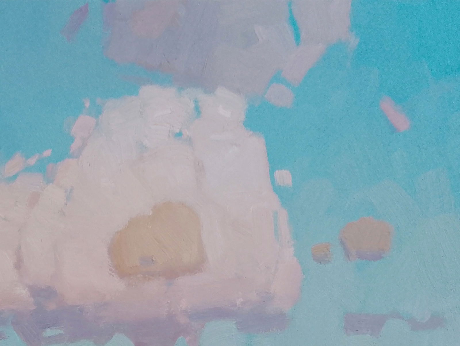 Oil painting Cloudy fresh air Igor Tuzhikov - 5