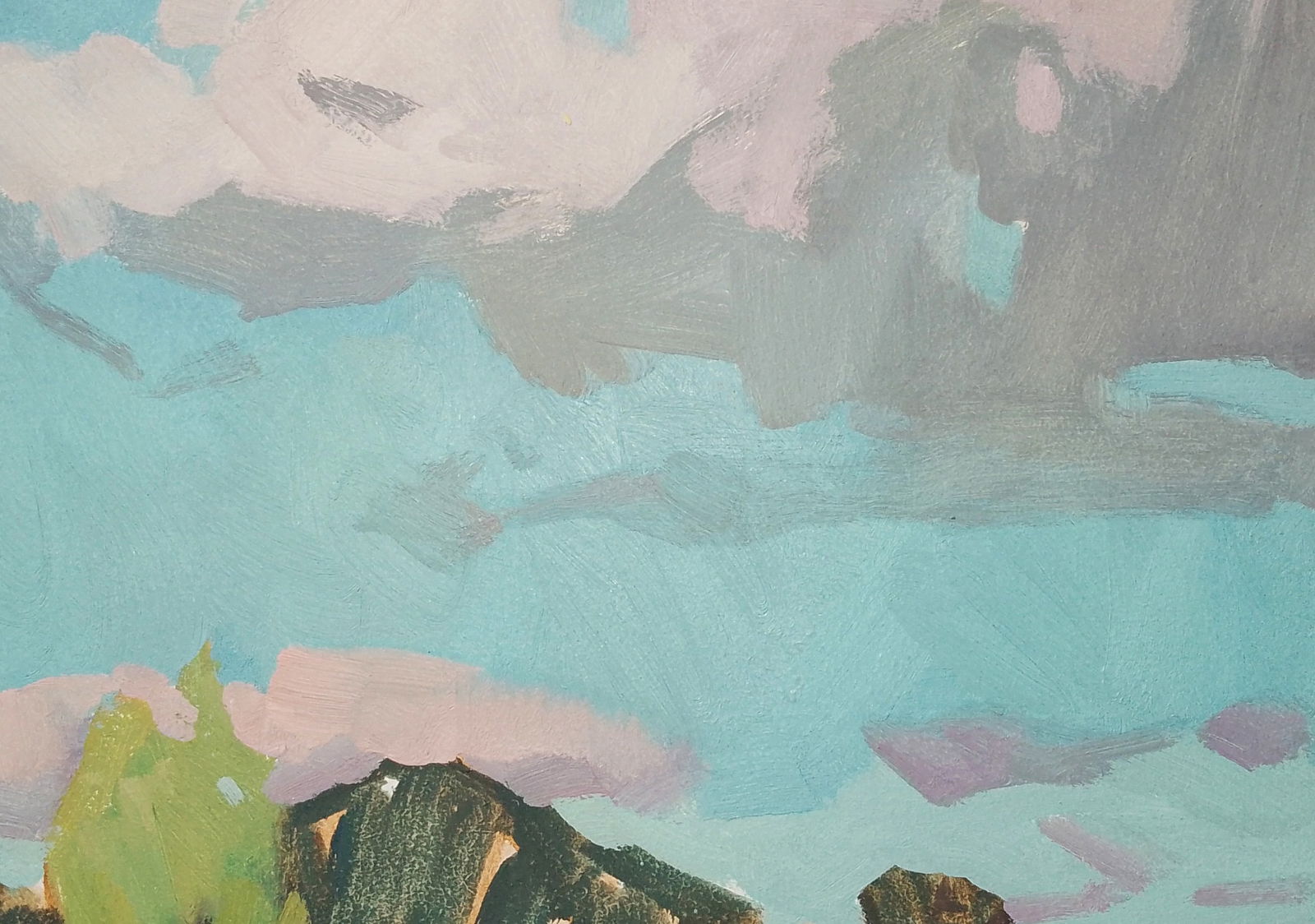 Oil painting Cloudy September Igor Tuzhikov - 6